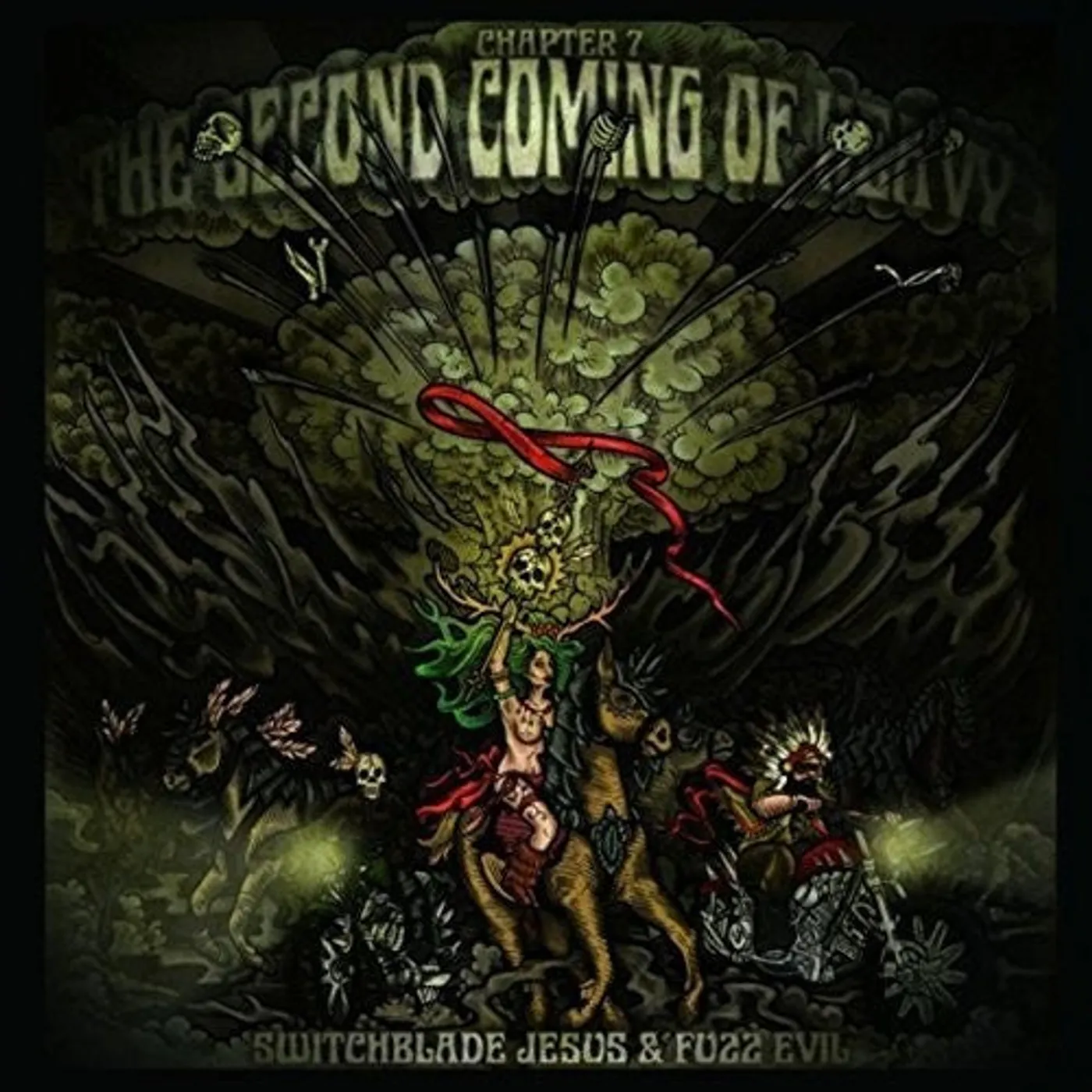 Second Coming Of Heavy LP Vinyl - Chapter 7: Switchblade Jesus & Fuzz Evil