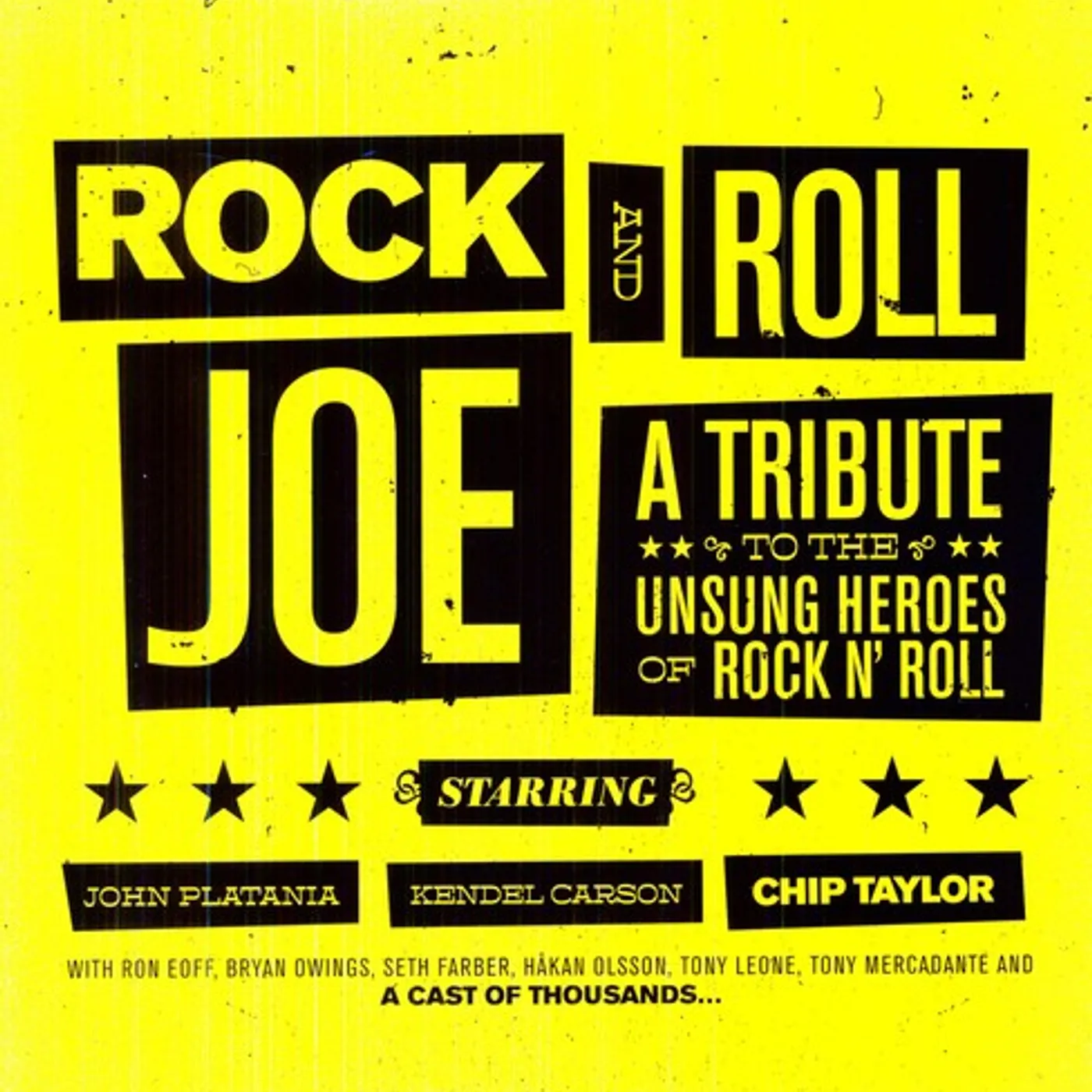 Chip Taylor LP Vinyl - Rock & Roll Joe