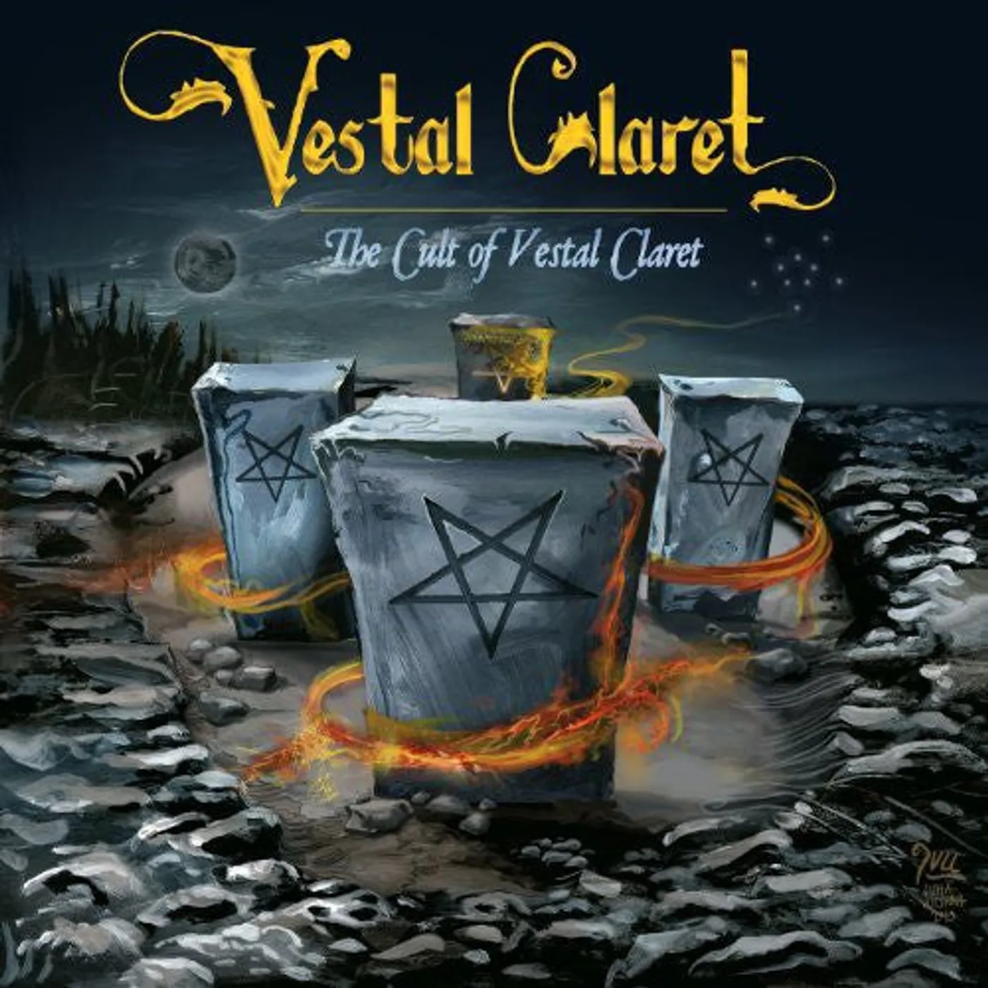 Vestal Claret LP Vinyl - Vestal Claret-The Cult Of Ve