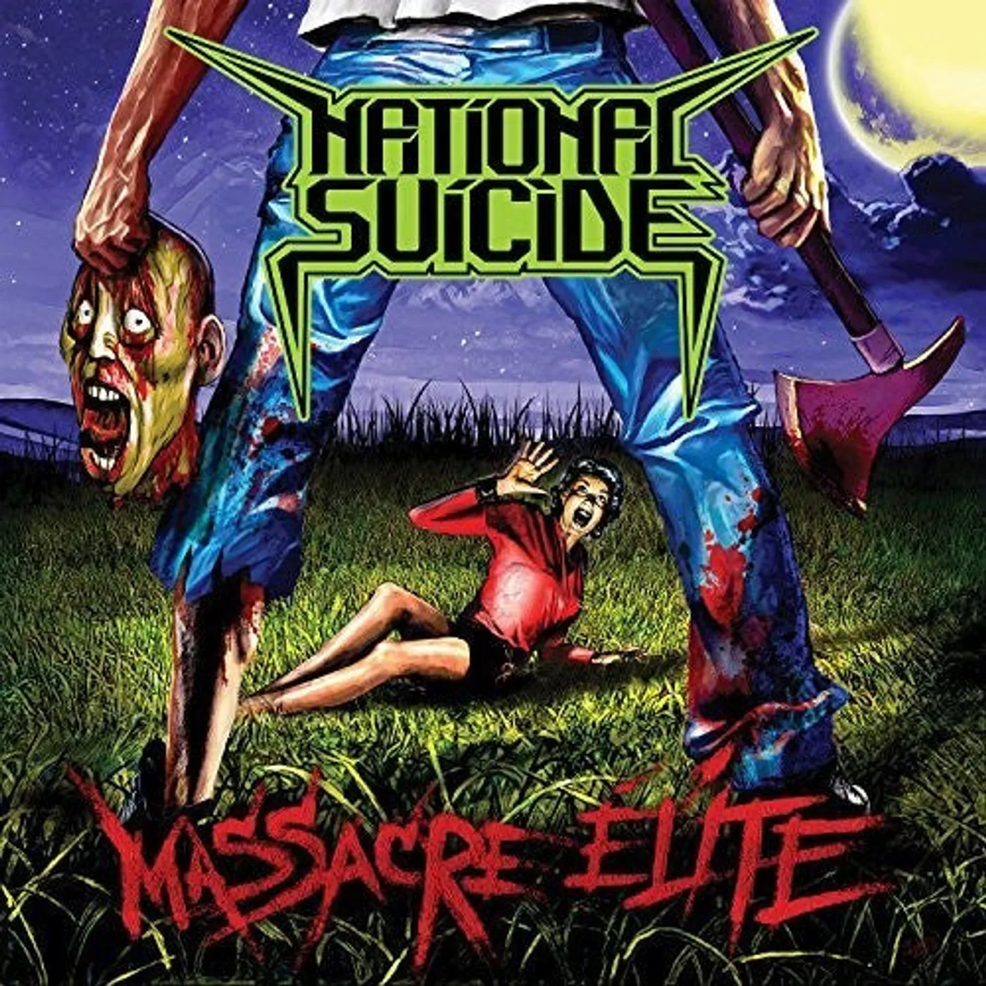 National Suicide LP Vinyl - Massacre Elite