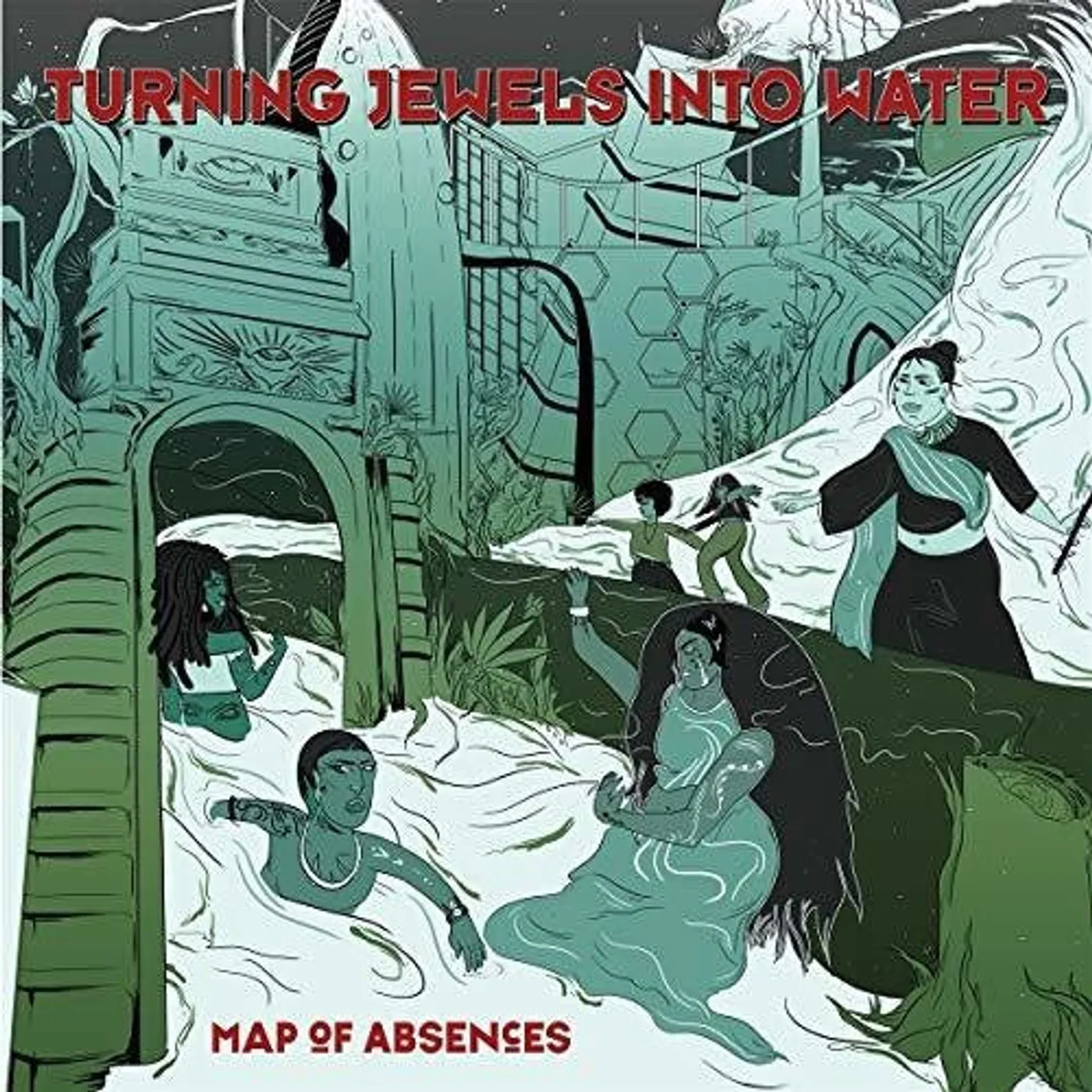 Turning Jewels Into Wate LP Vinyl - Map Of Absences