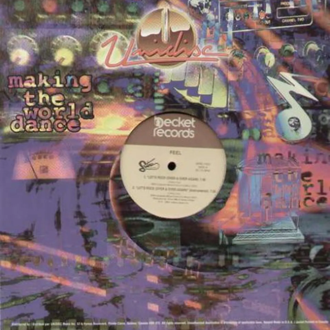 Feel LP Vinyl - Let'S Rock/I'D Like To (Can)