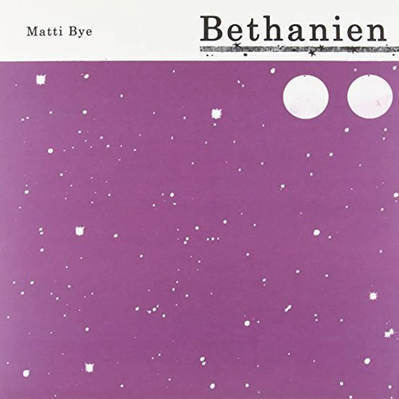 Matti Bye LP Vinyl - Bethanien