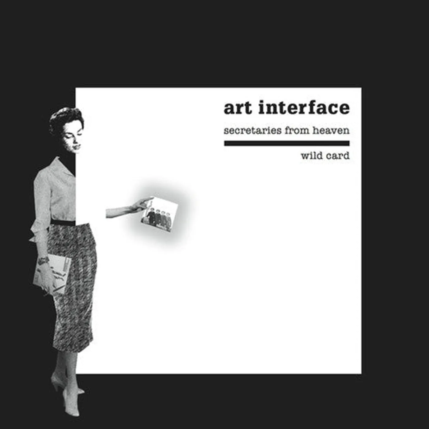 Art Interface LP Vinyl - Secretaries From Heaven / Wild Card