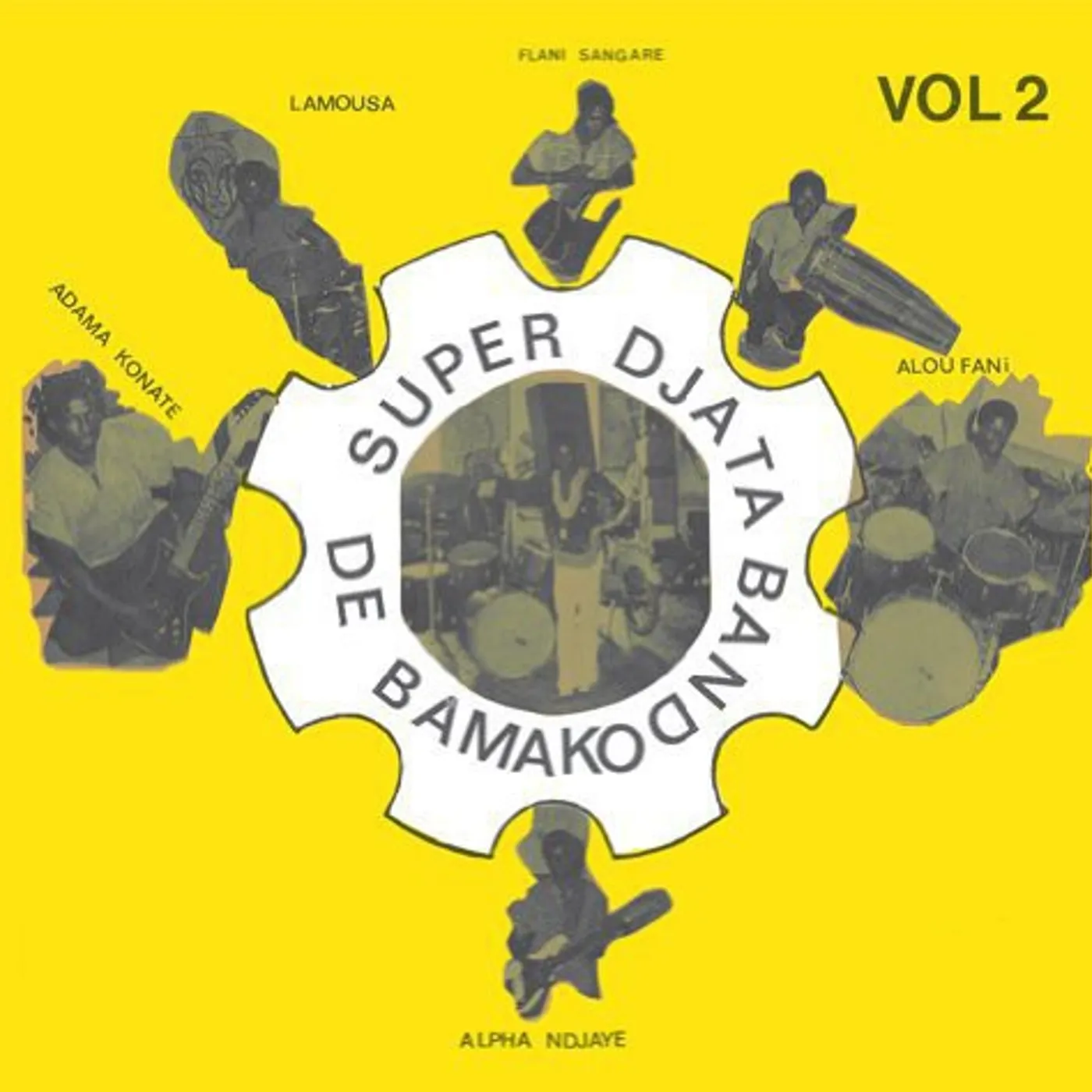 Super Djata Band De Bamako LP Vinyl - Yellow 2