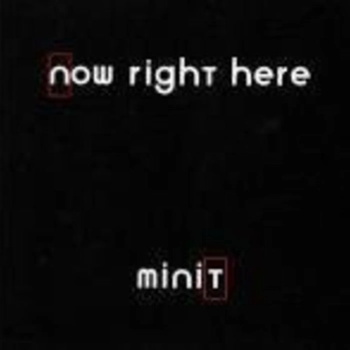 Minit LP Vinyl - Now Right Here