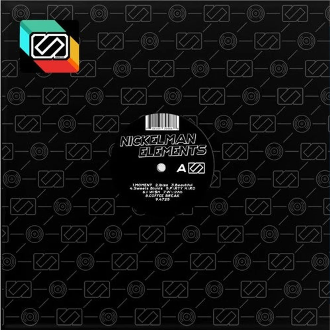 Nickelman LP Vinyl - Elements (Blue)