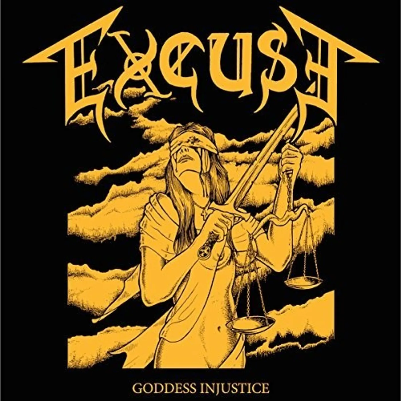 Excuse LP Vinyl - Goddess Injustice (Uk)