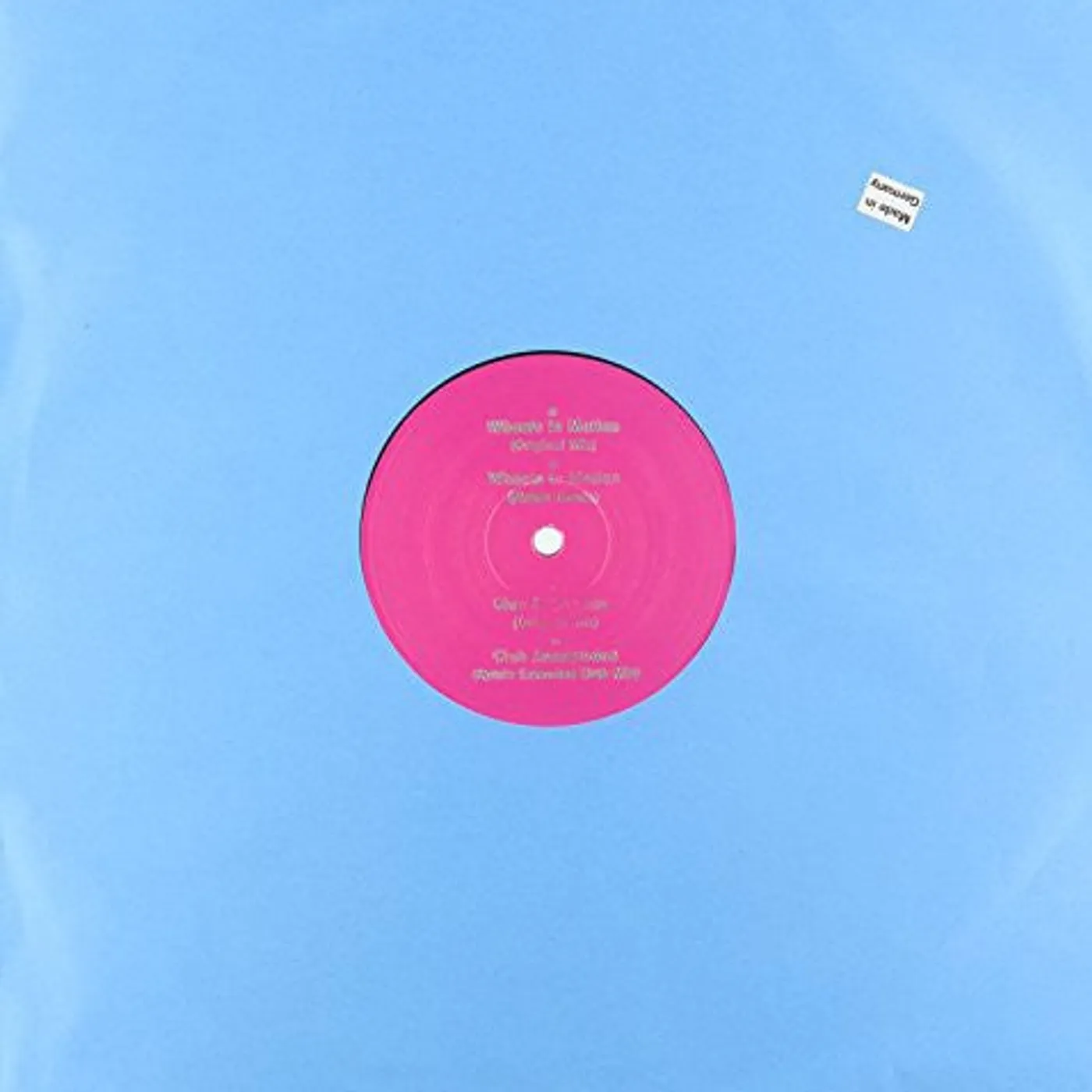 Manhooker LP Vinyl - Wheels In Motion (Ep)