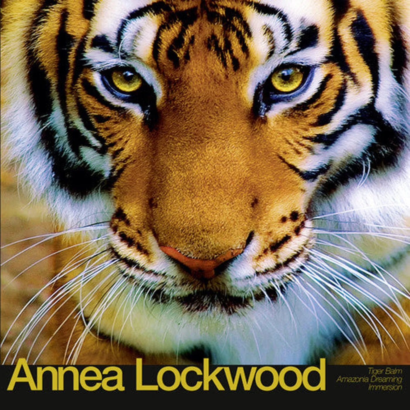 Annea Lockwood LP Vinyl - Tiger Balm / Amazonia Dreaming / Immersion