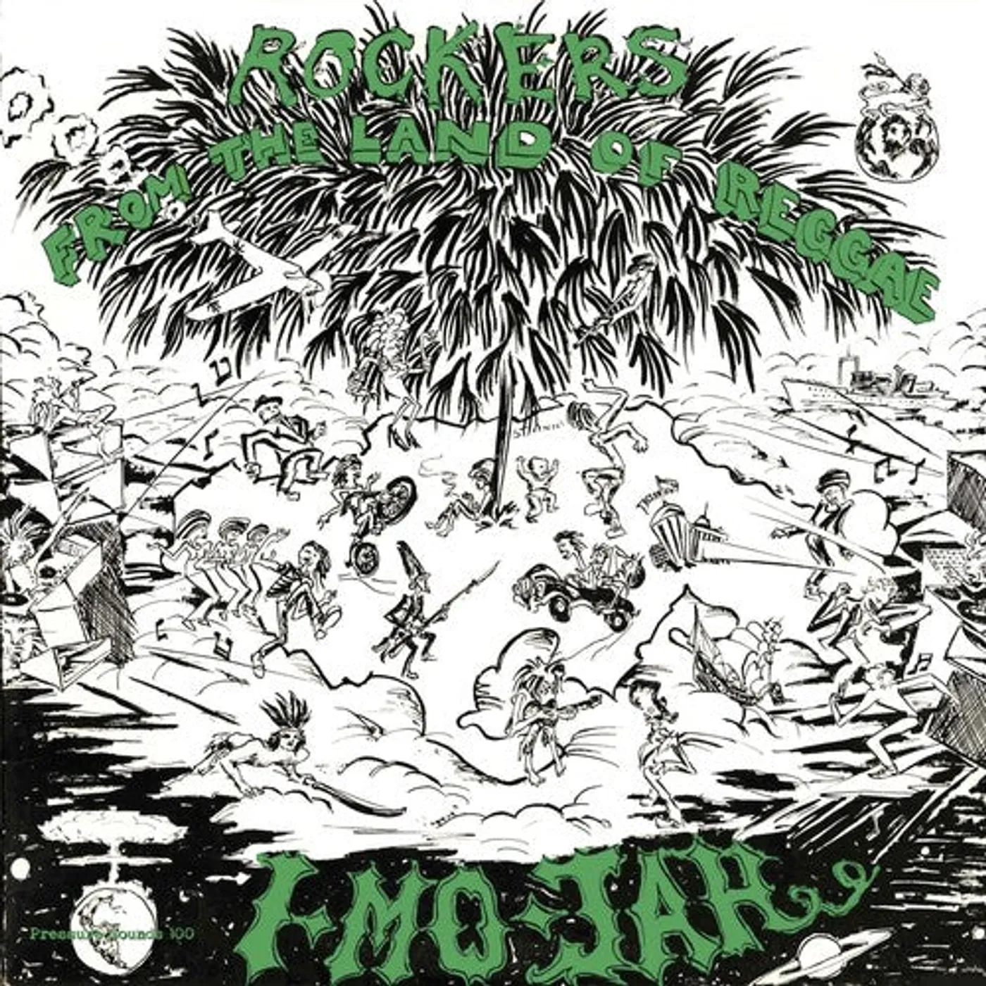 I-Mo-Jah LP Vinyl - Rockers From The Land Of Reggae
