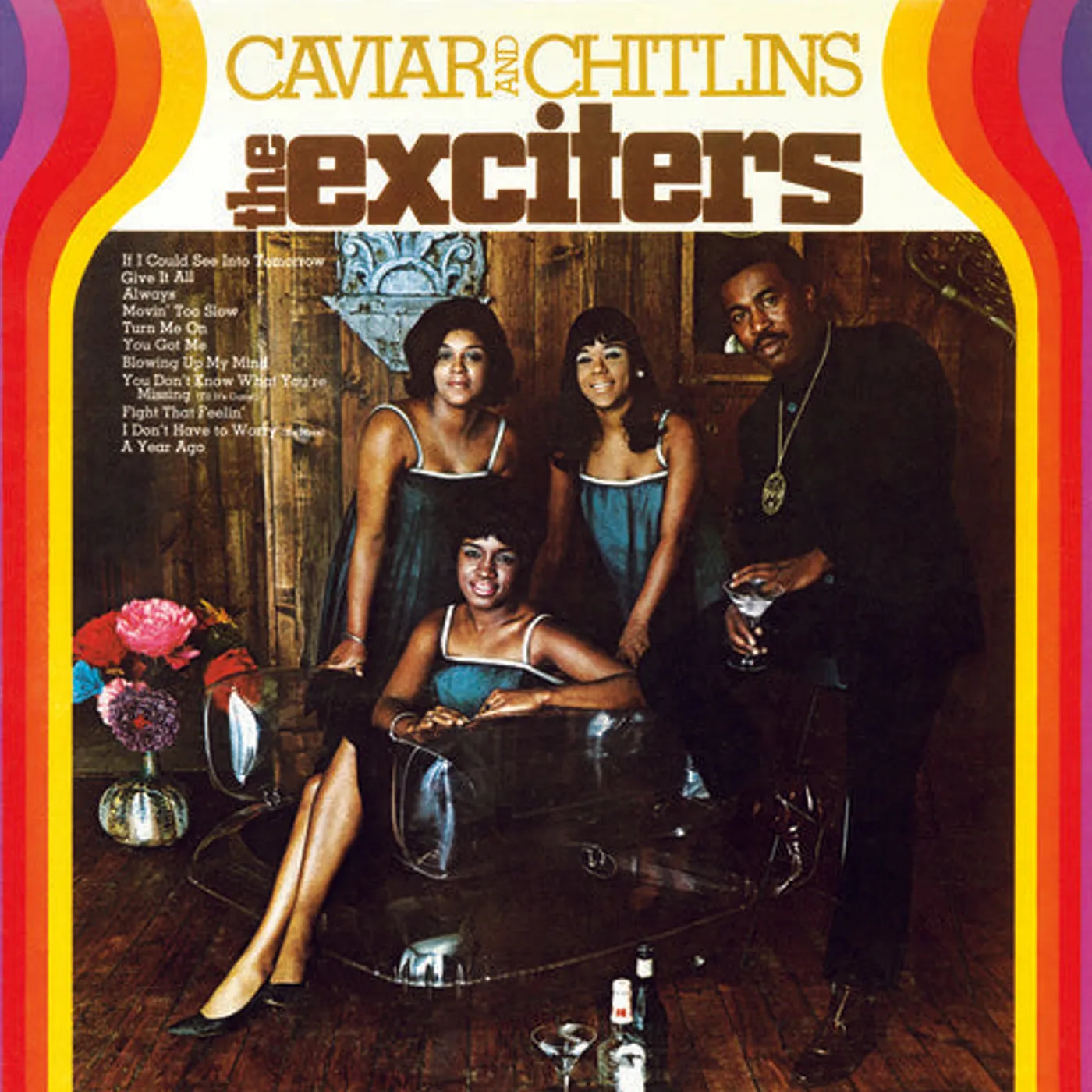 The Exciters LP Vinyl - Caviar & Chitlins