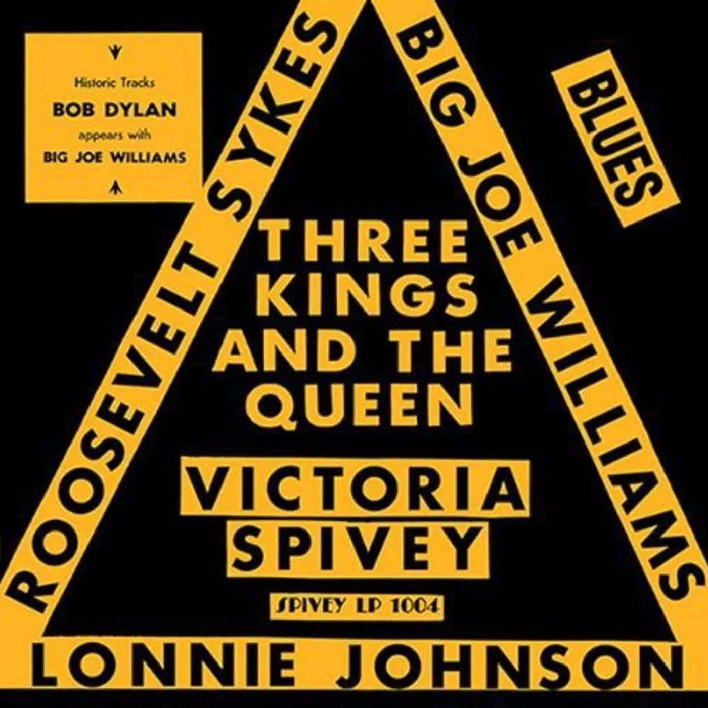 Victoria Spivey LP Vinyl - Three Kings & The Queen