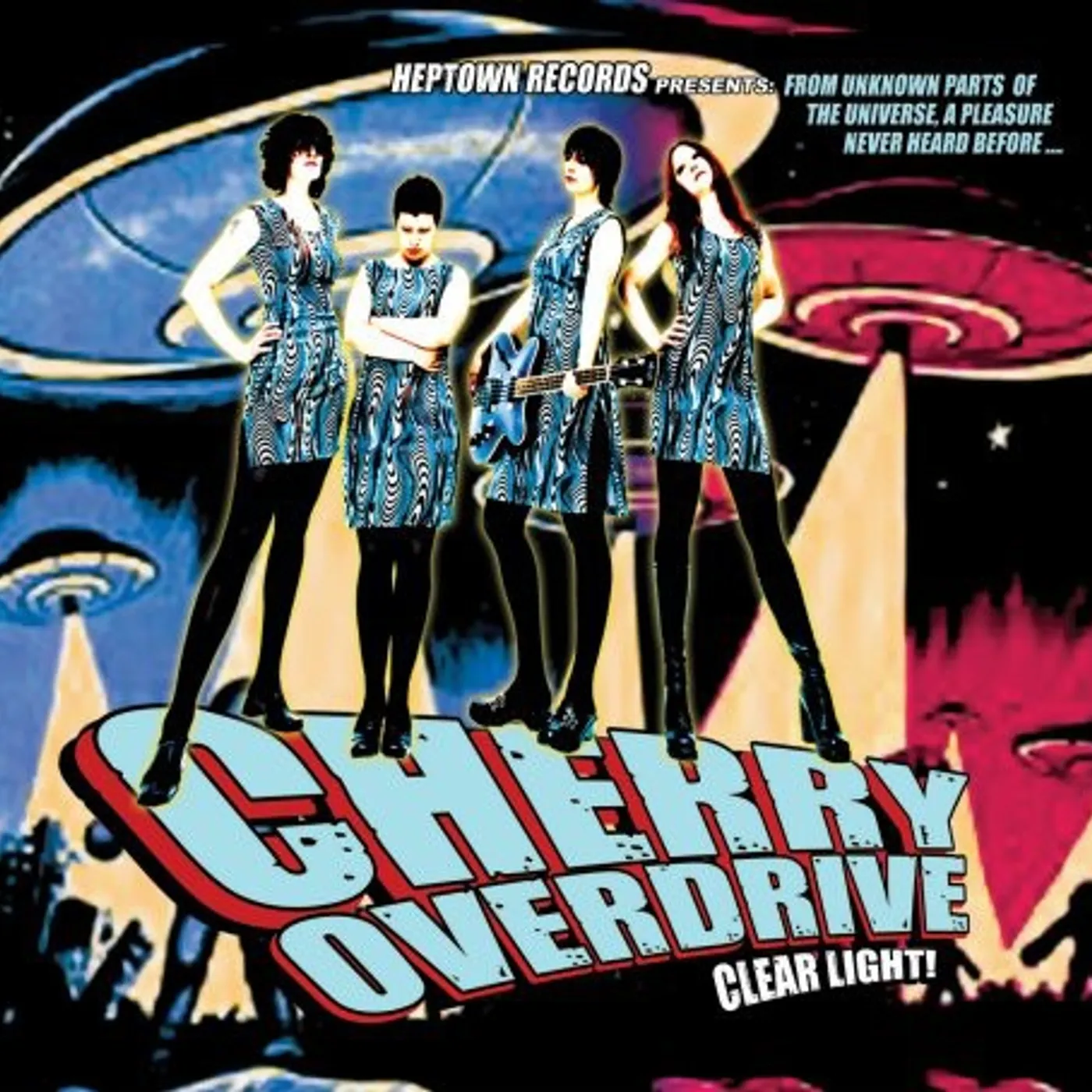Cherry Overdrive LP Vinyl - Clear Light