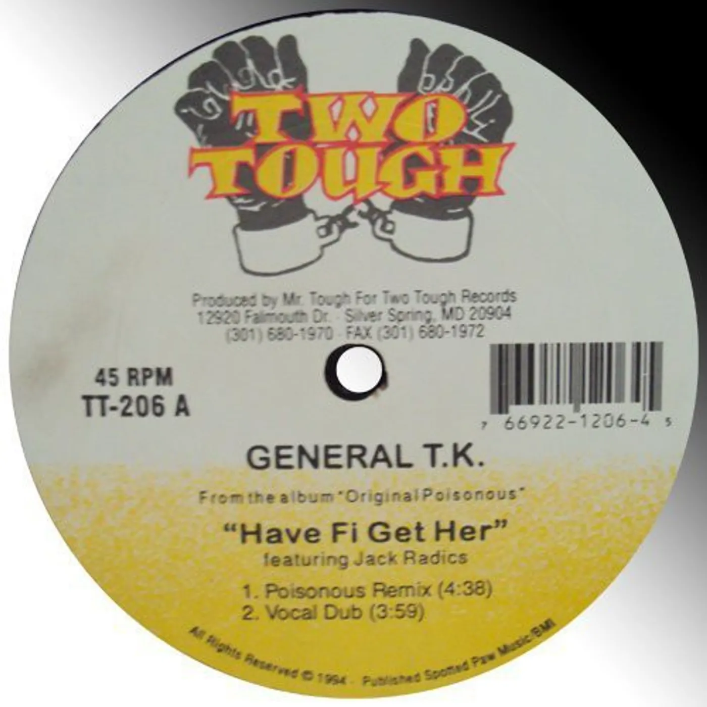 General TK LP Vinyl - Have Fi Get Her: Prepare