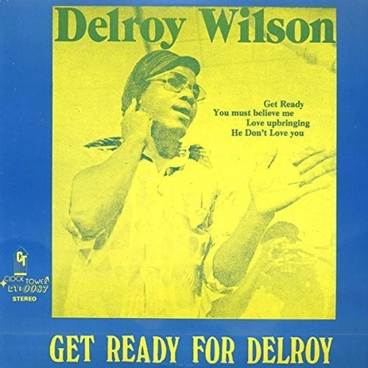 Delroy Wilson LP Vinyl - Get Ready For Delroy