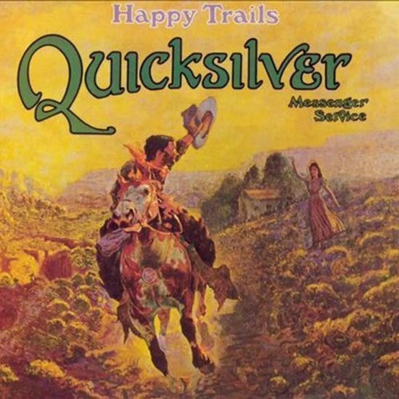 Quicksilver Messenger Service LP Vinyl - Happy Trails (Ogv)