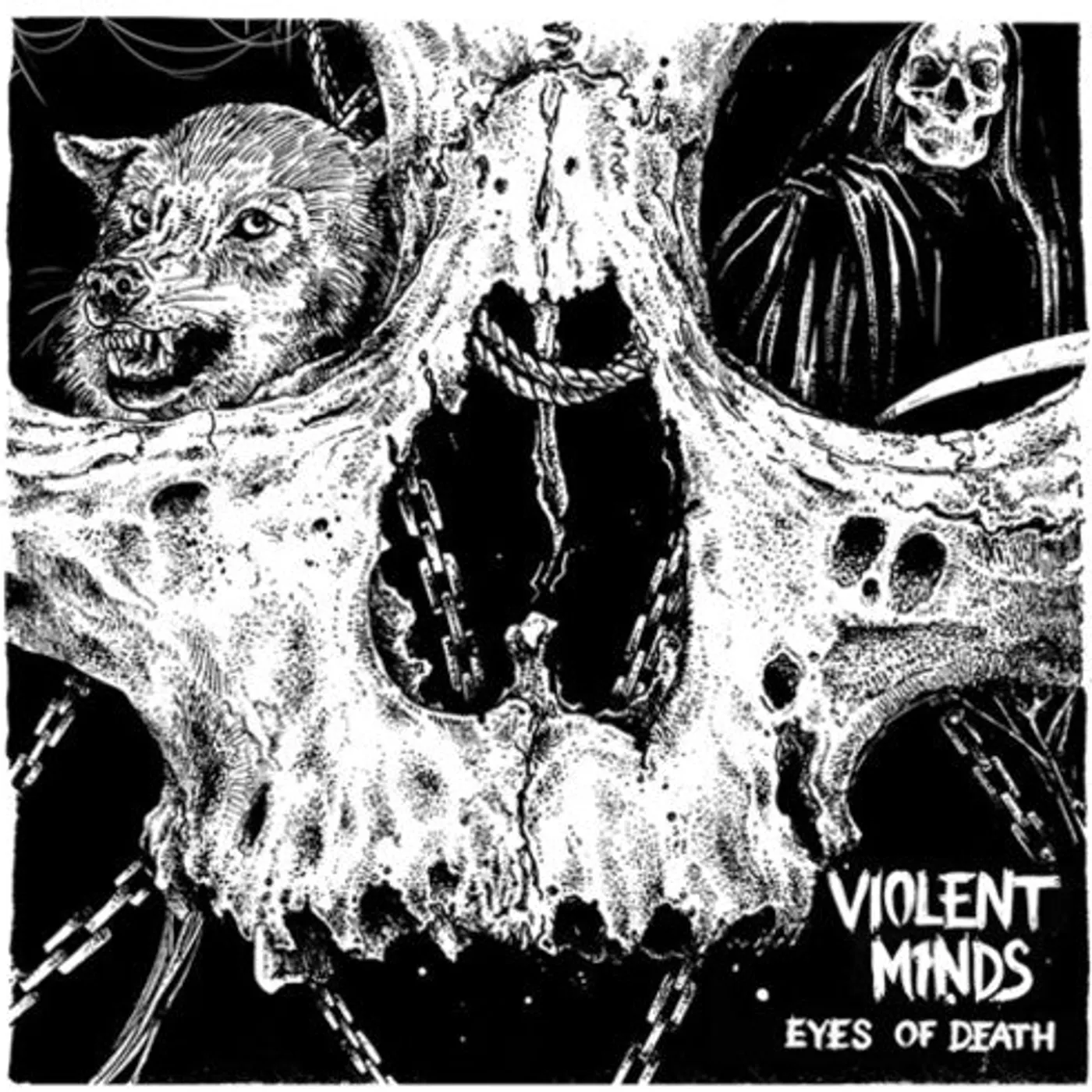 Violent Minds LP Vinyl - Eyes Of Death
