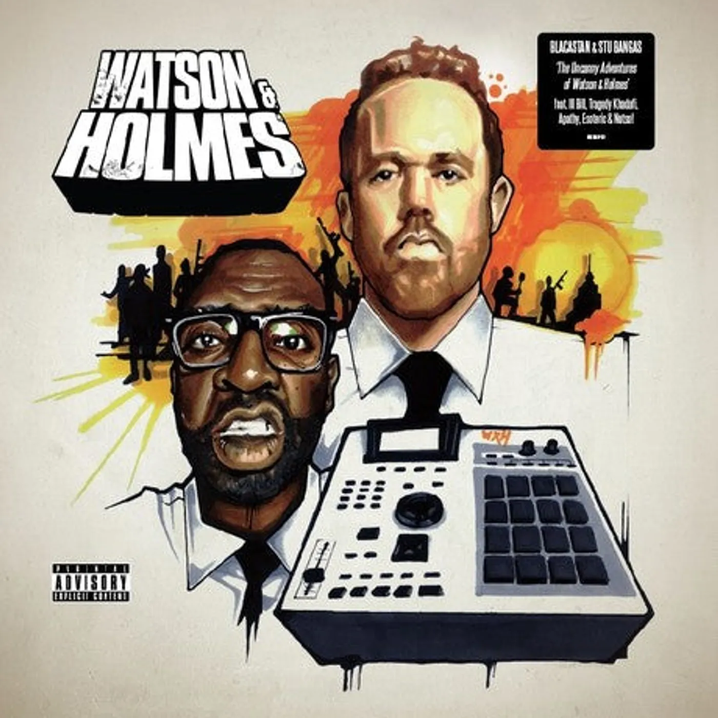 Blacastan & Stu Bangas LP Vinyl - Uncanny Adventures Of Watson & Holmes