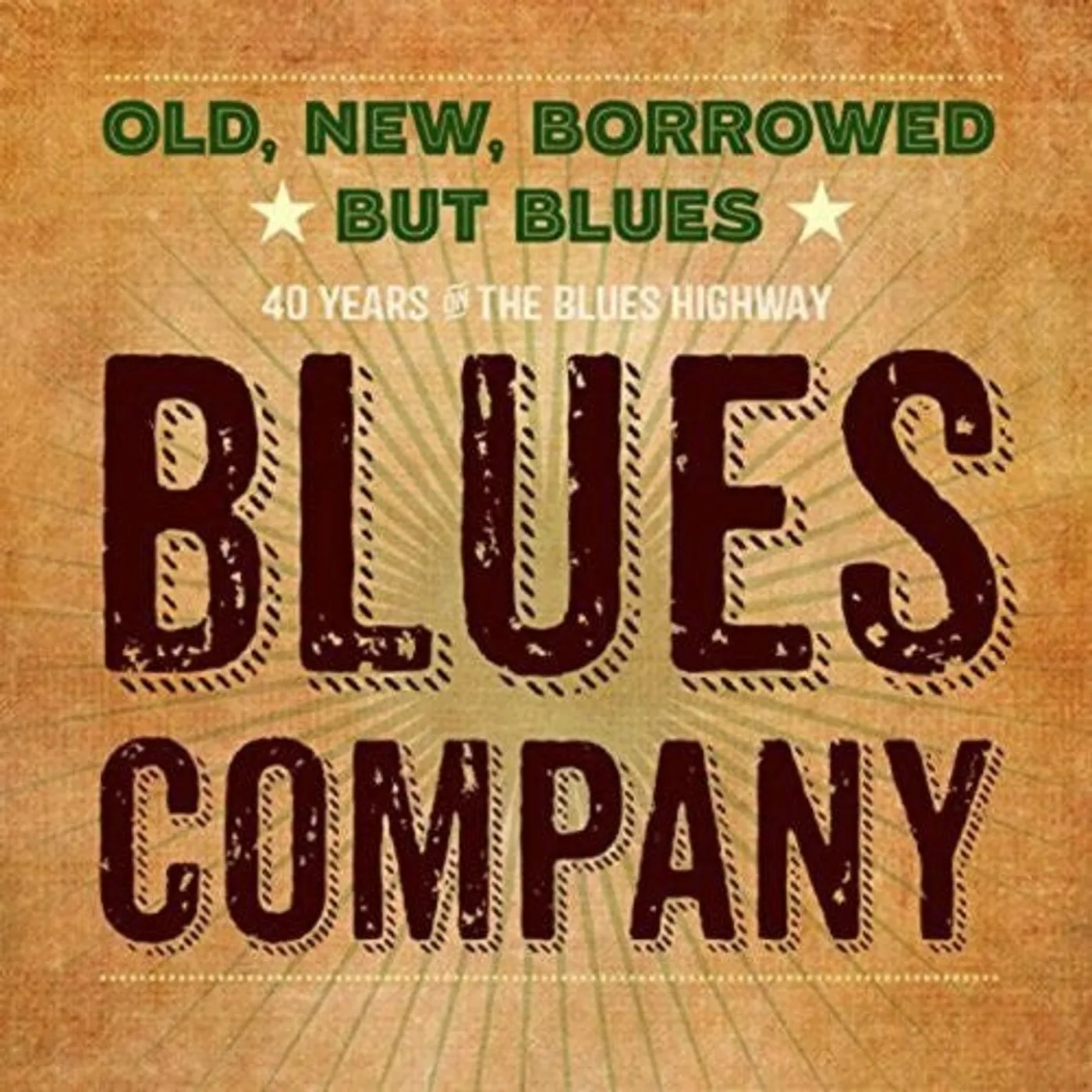 Blues Company LP Vinyl - Old New Borrowed But Blues (Uk)