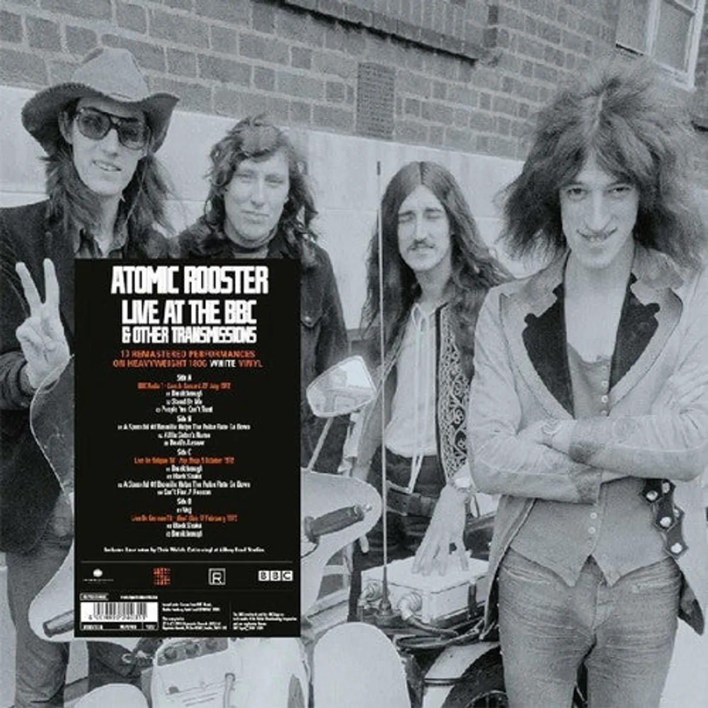 Atomic Rooster LP Vinyl - On Air: Live At The Bbc (Coloured Vinyl) (Gate Fold) (Ogv) (Wht)