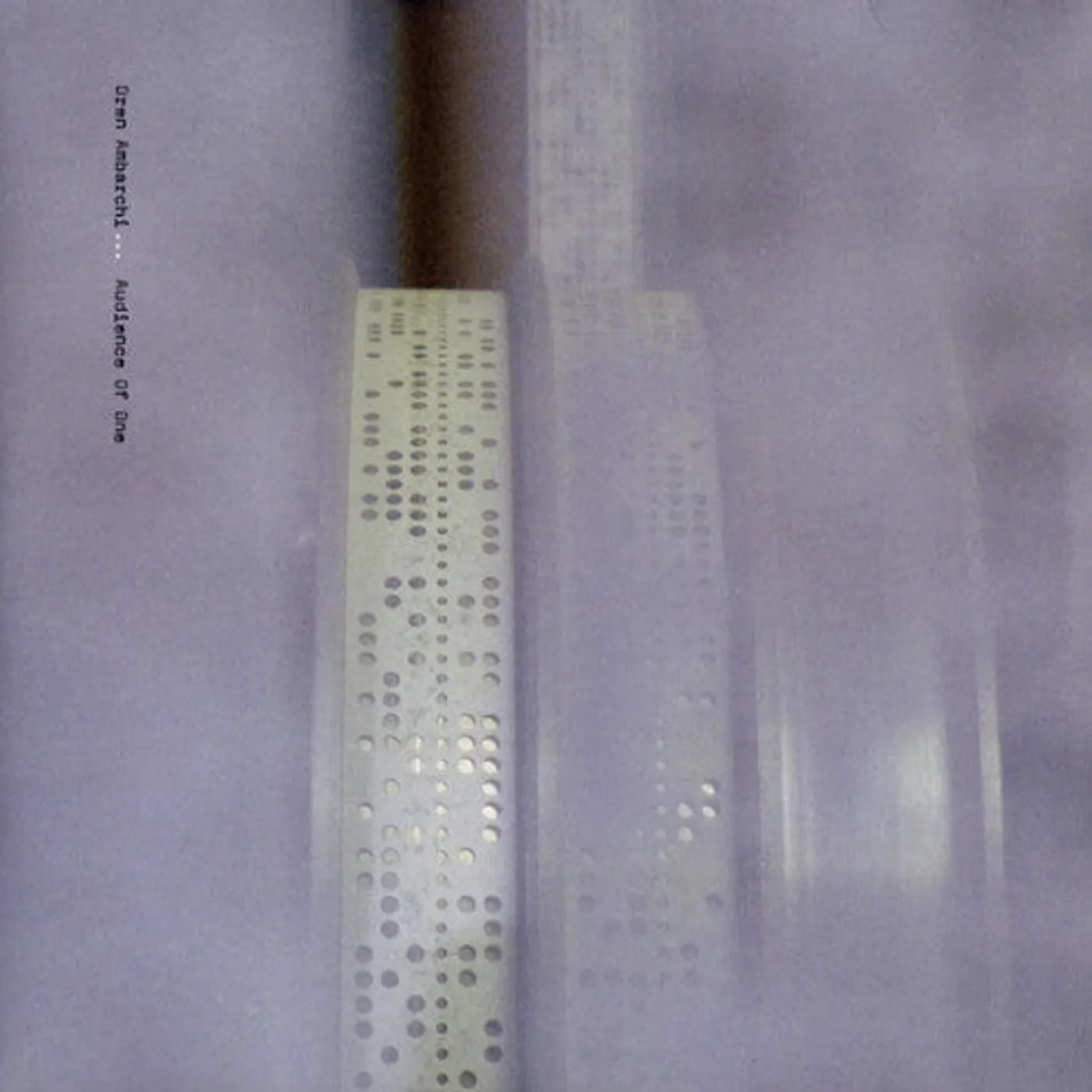 Oren Ambarchi LP Vinyl - Audience Of One