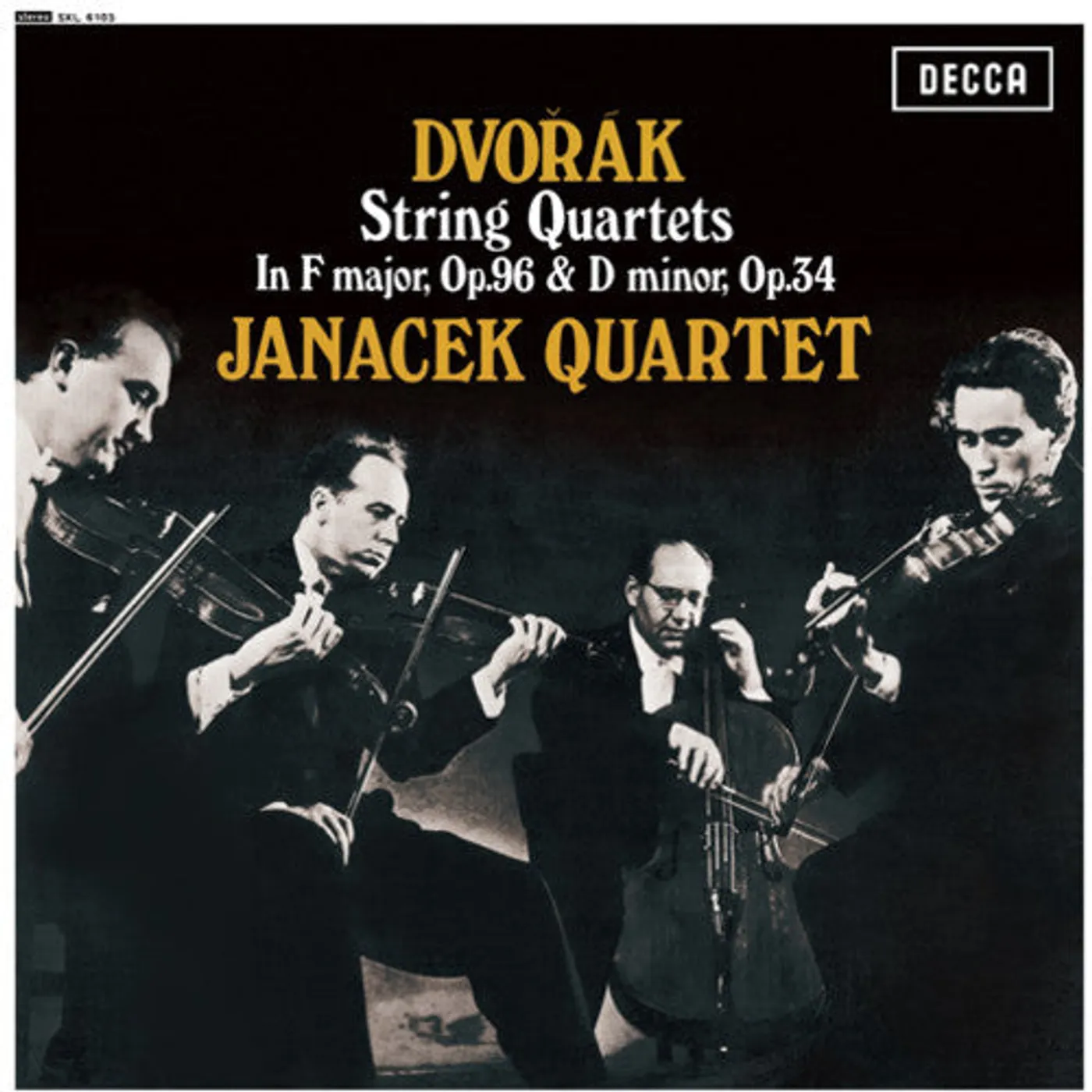 Janáček Quartet LP Vinyl - Dvorak: String Quartets (Ogv)