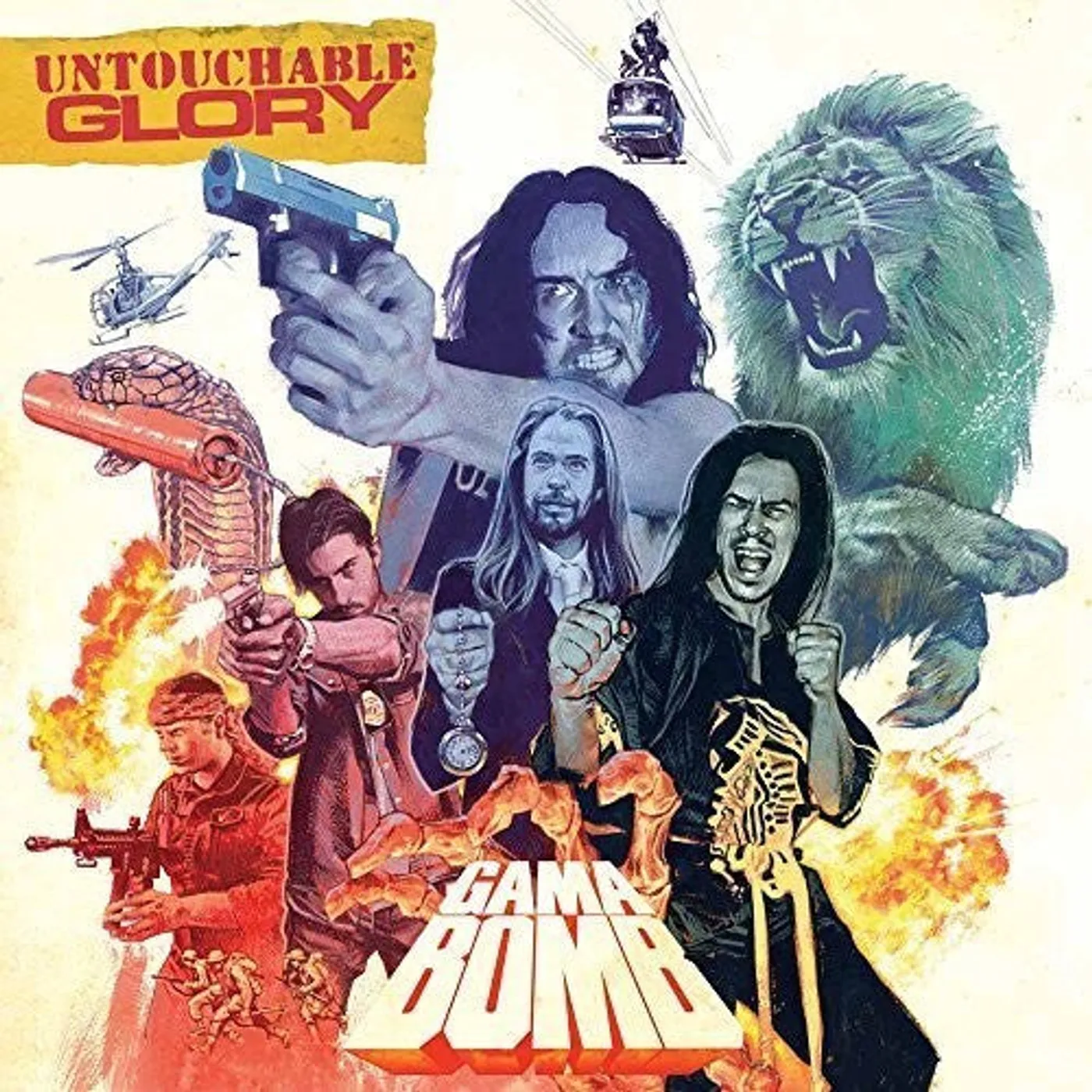 Gama Bomb LP Vinyl - Untouchable Glory (Uk)