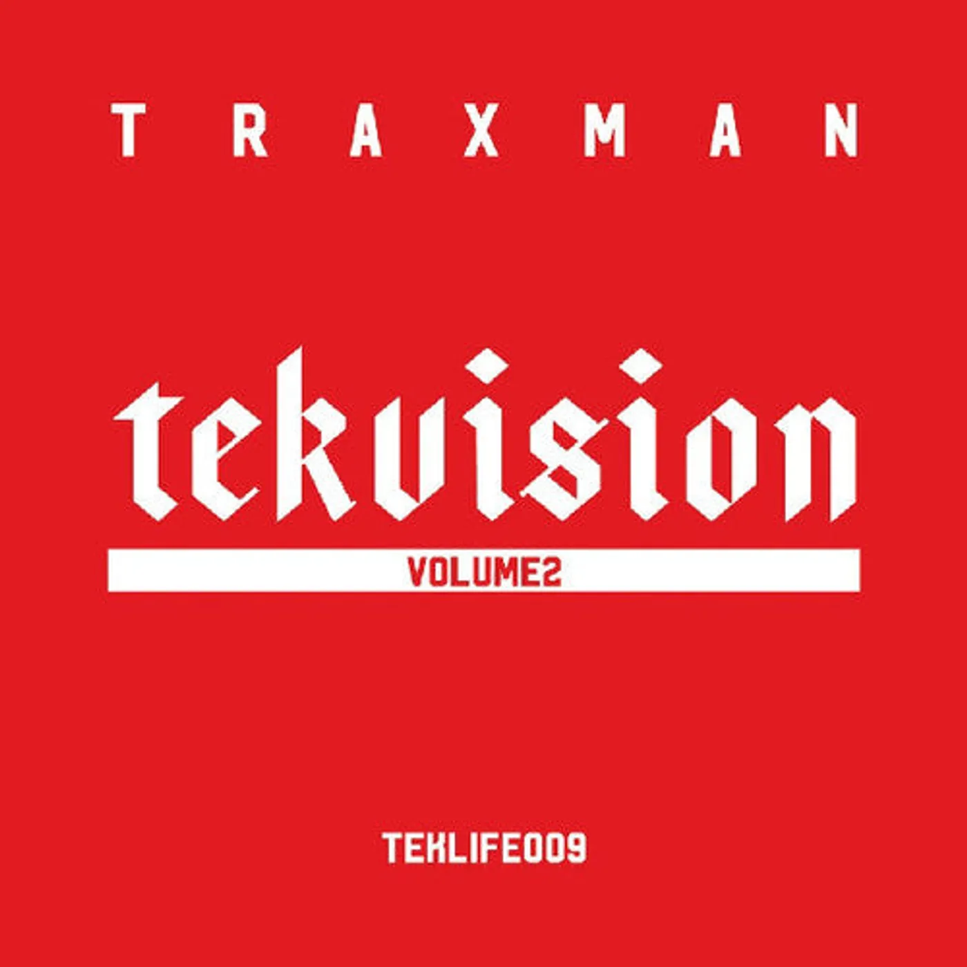 Traxman LP Vinyl - Tekvision Volume 2