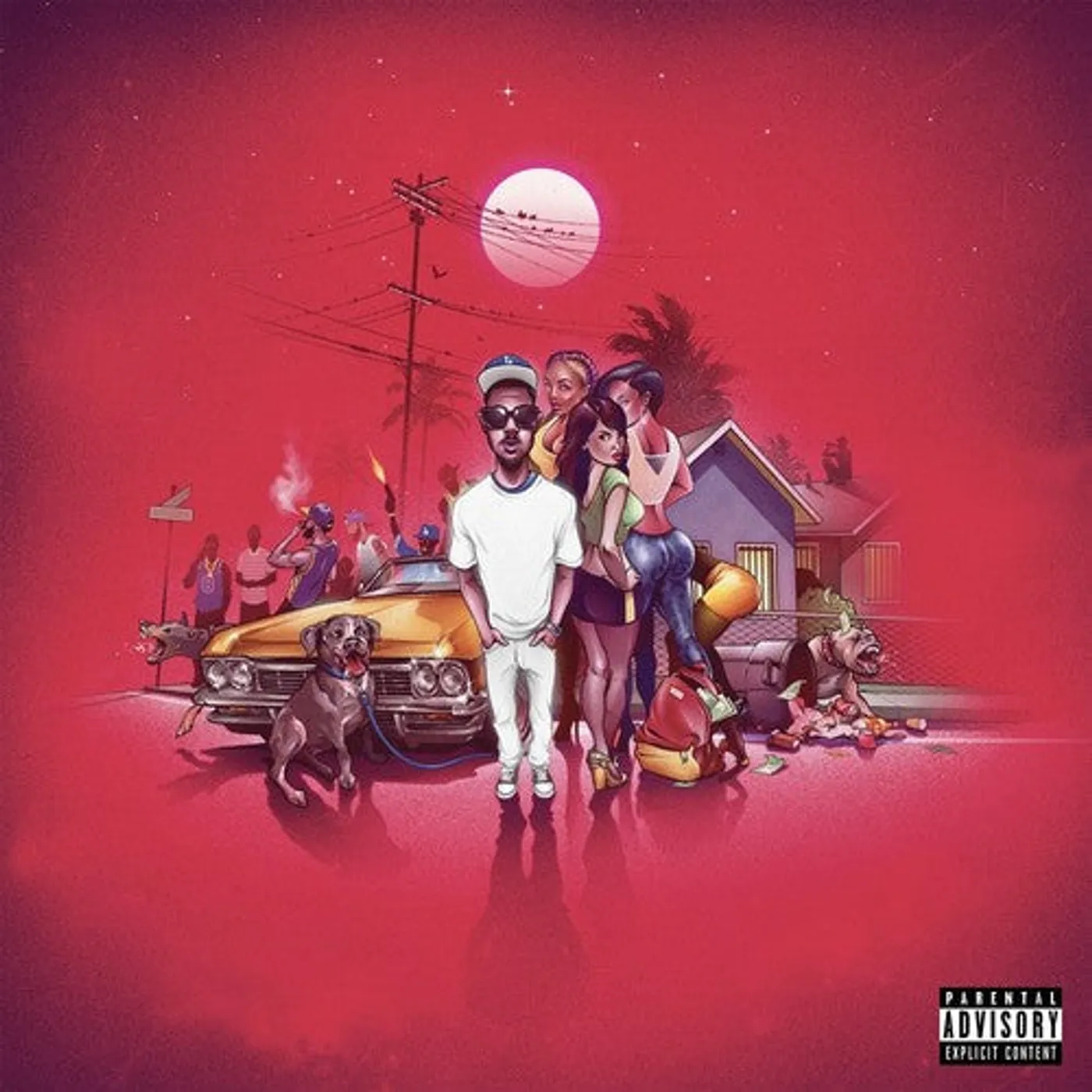 Blu & Oh No LP Vinyl - A Long Red Hot Los Angeles Summer Night