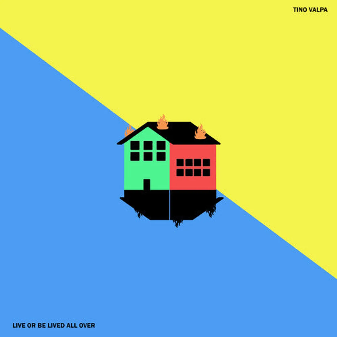 Tino Valpa LP Vinyl - Live Or Be Lived All Over