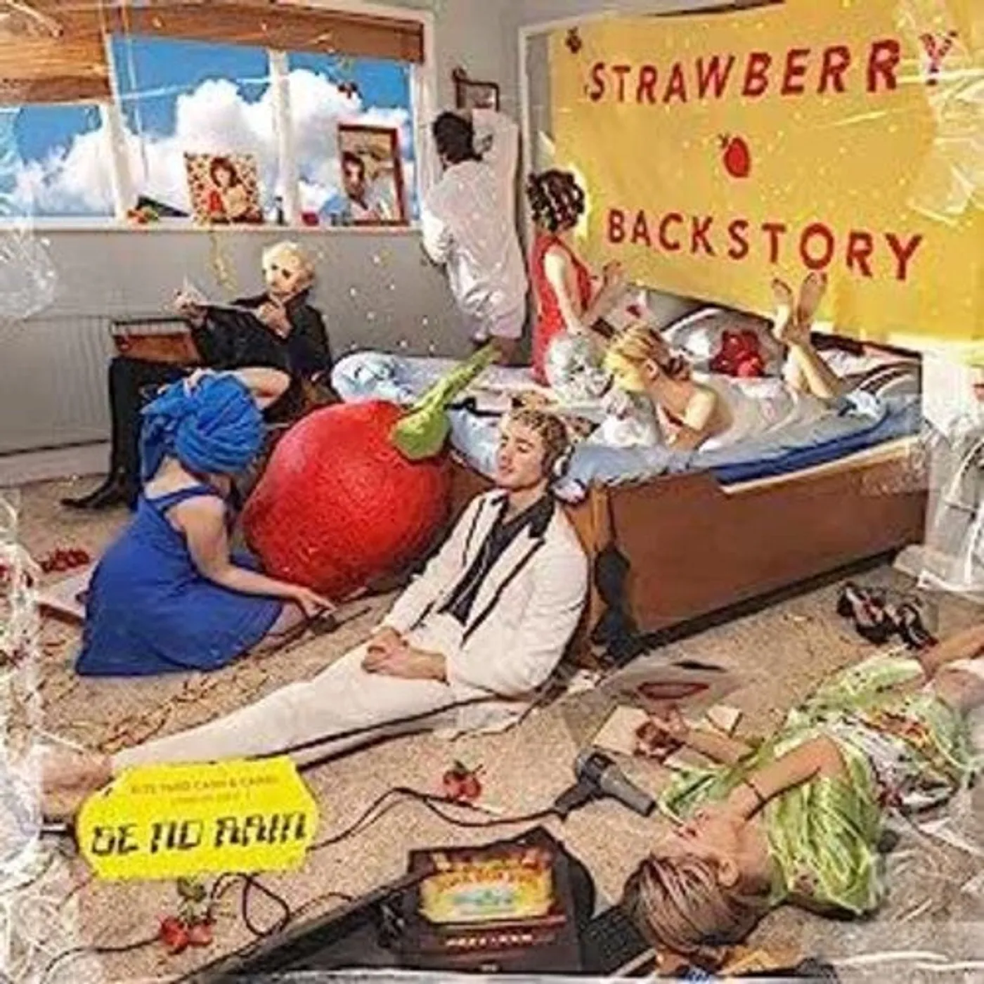Be No Rain LP Vinyl - Strawberry Backstory (Uk)