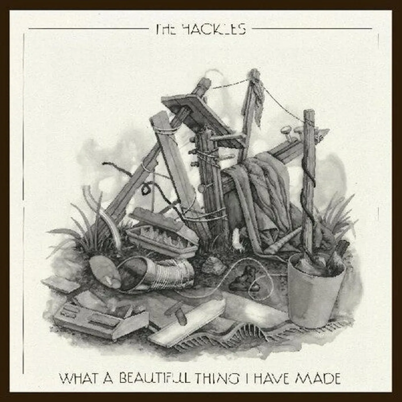 The Hackles LP Vinyl - What A Beautiful Thing I Have Made (Coloured Vinyl) (Slv)