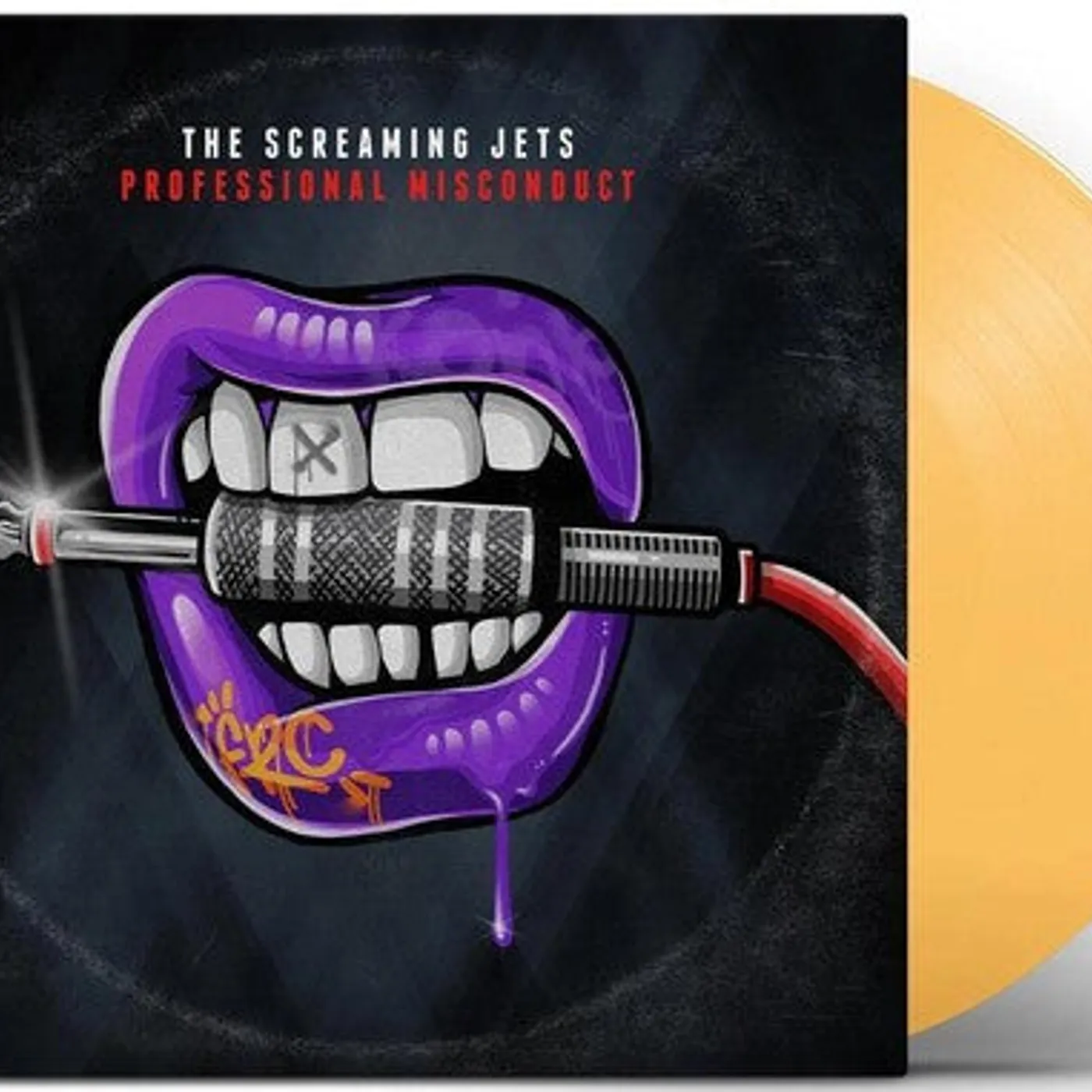 The Screaming Jets LP Vinyl - Professional Misconduct (Coloured Vinyl) (Ltd) (Org) (Aus)