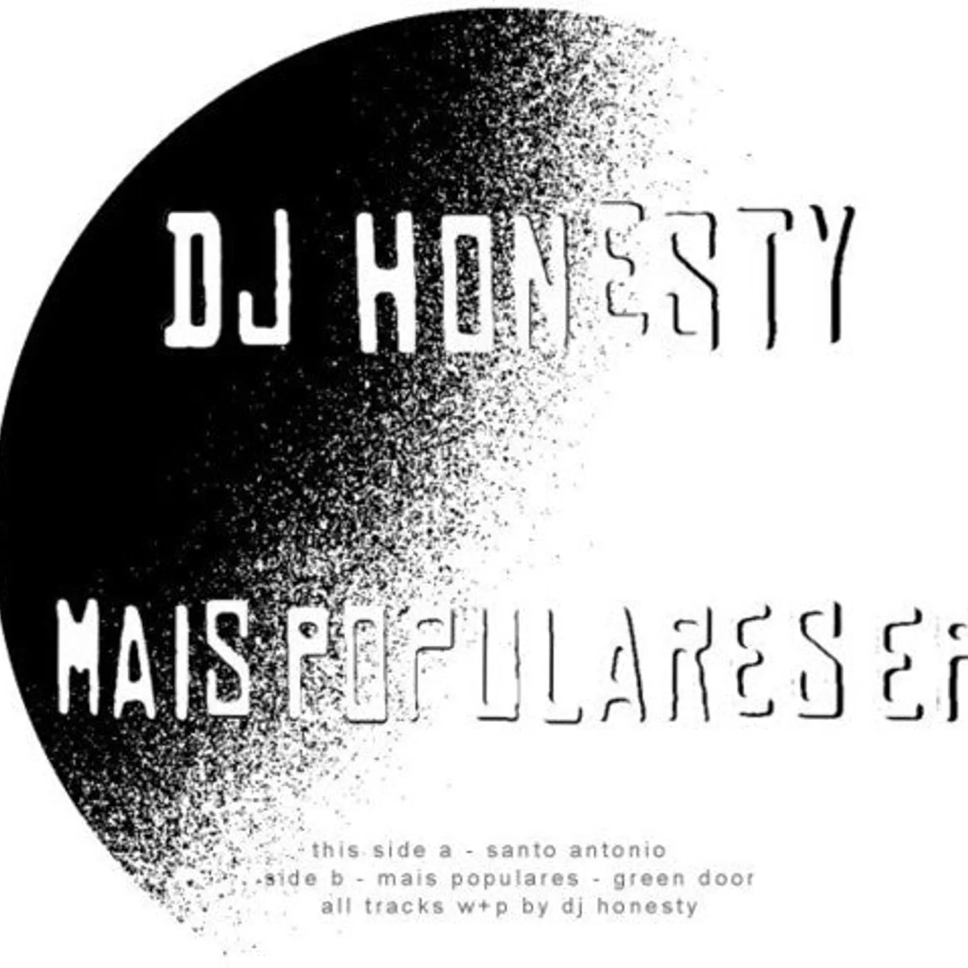 Dj Honesty LP Vinyl - Mais Populares (Ep)