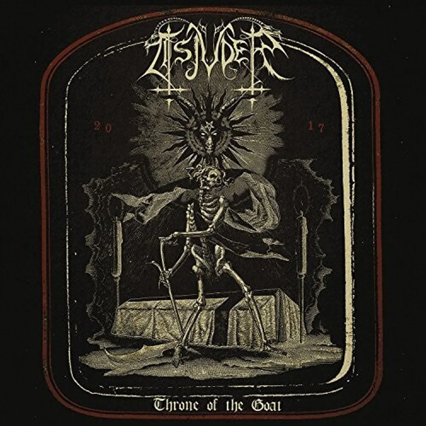 Tsjuder LP Vinyl - Throne Of The Goat 1997-2017 (Uk)