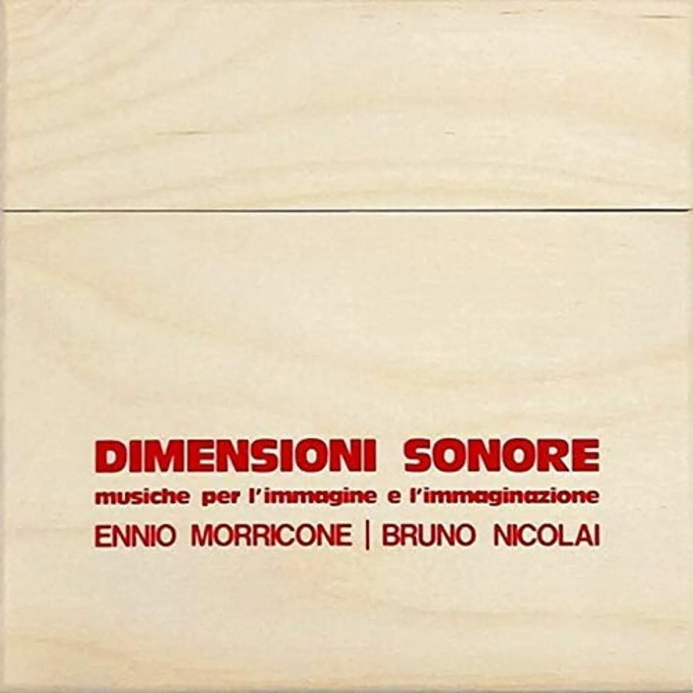 Ennio Morricone, Bruno (W  Nicolai LP Vinyl - Dimensioni Sonore / Original Soundtrack (W/Book) (Bonus Cd)