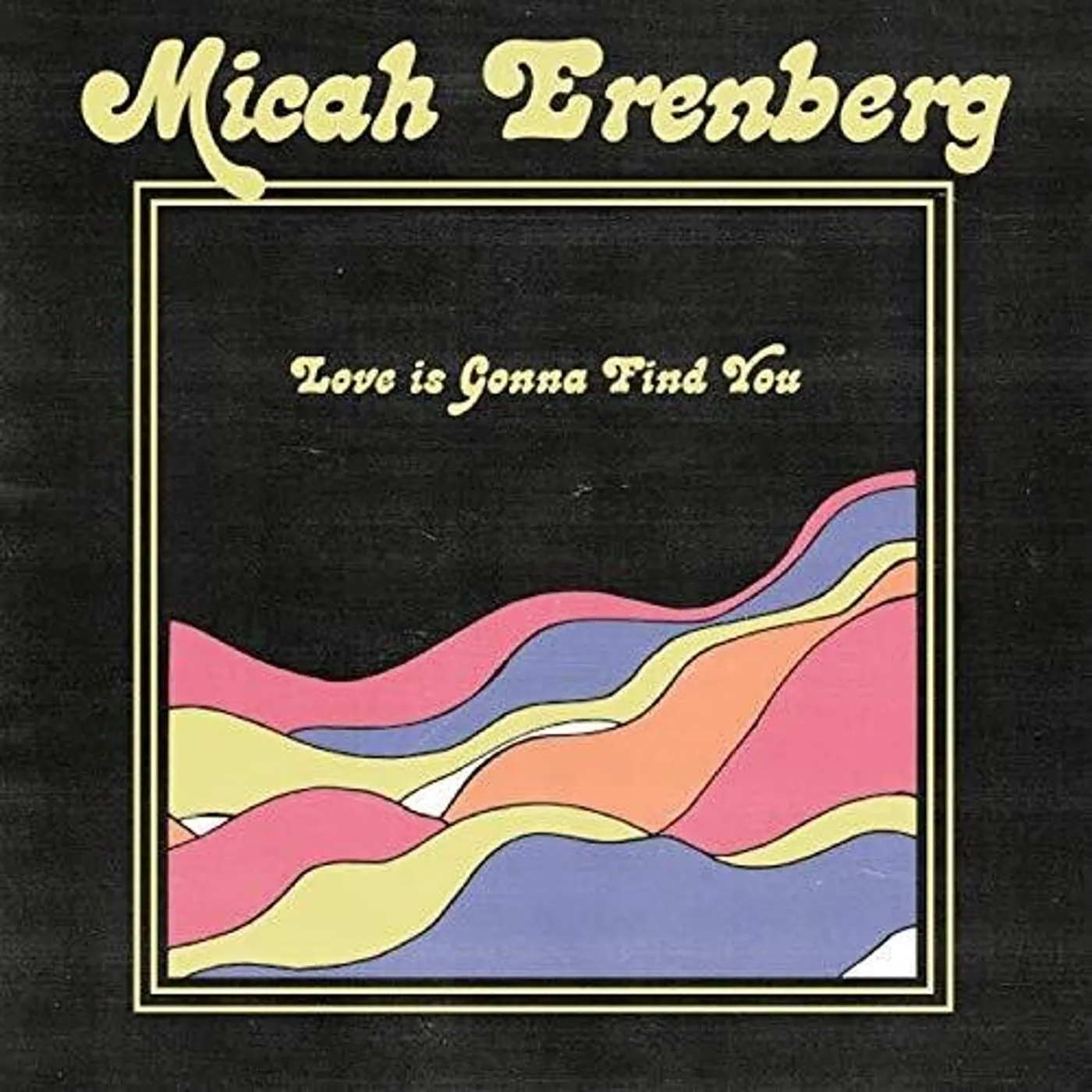 Micah Erenberg LP Vinyl - Love Is Gonna Find You (Can)