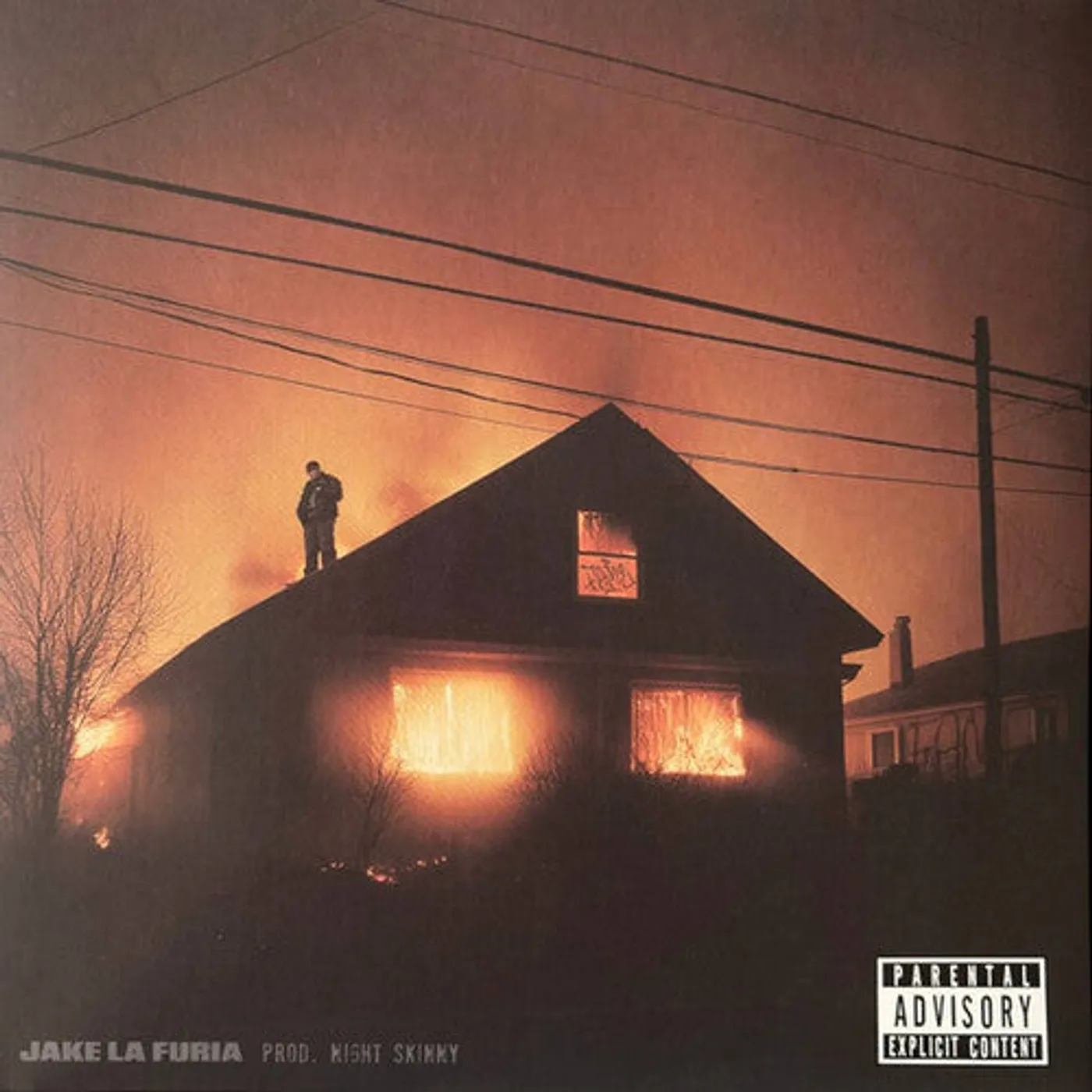 Jake La Furia LP Vinyl - Fame (Fire Cover) (Coloured Vinyl) (Org) (Ita)