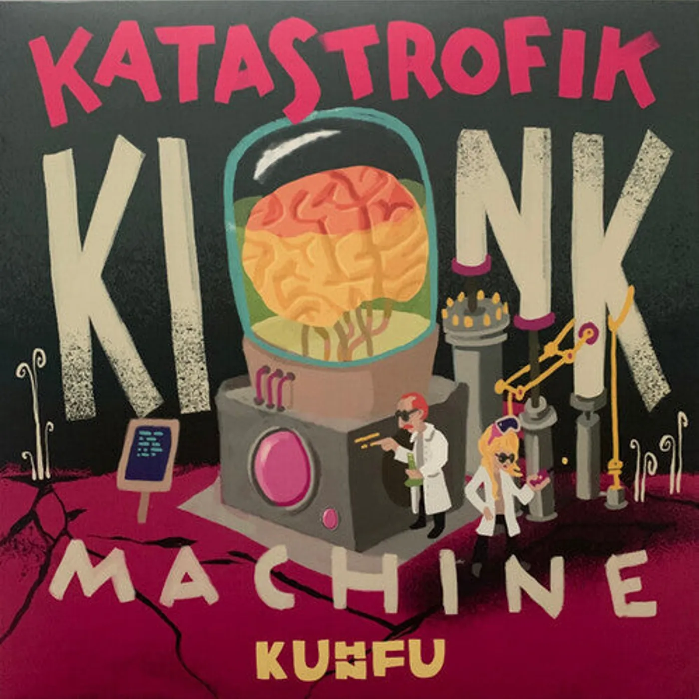 Kuhn Fu LP Vinyl - Katastrofik Kink Machine (Uk)
