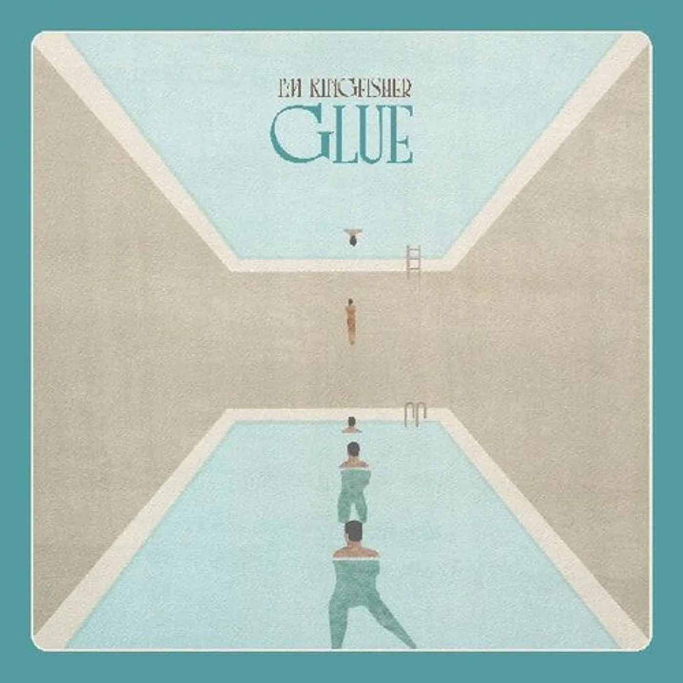 I'm Kingfisher LP Vinyl - Glue (Brwn) (Cvnl)