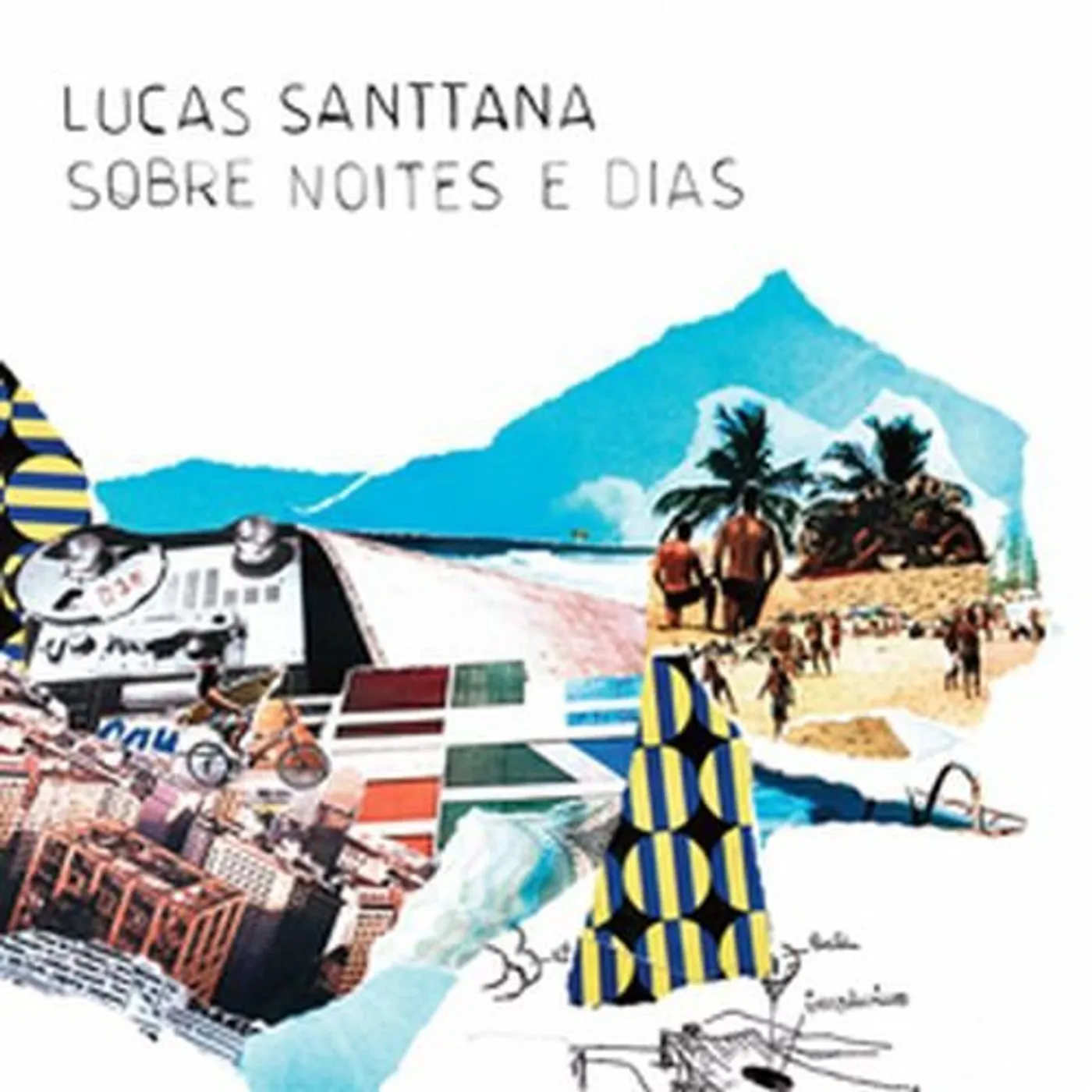 Lucas Santtana LP Vinyl - Sobre Noites E Dias (Can)