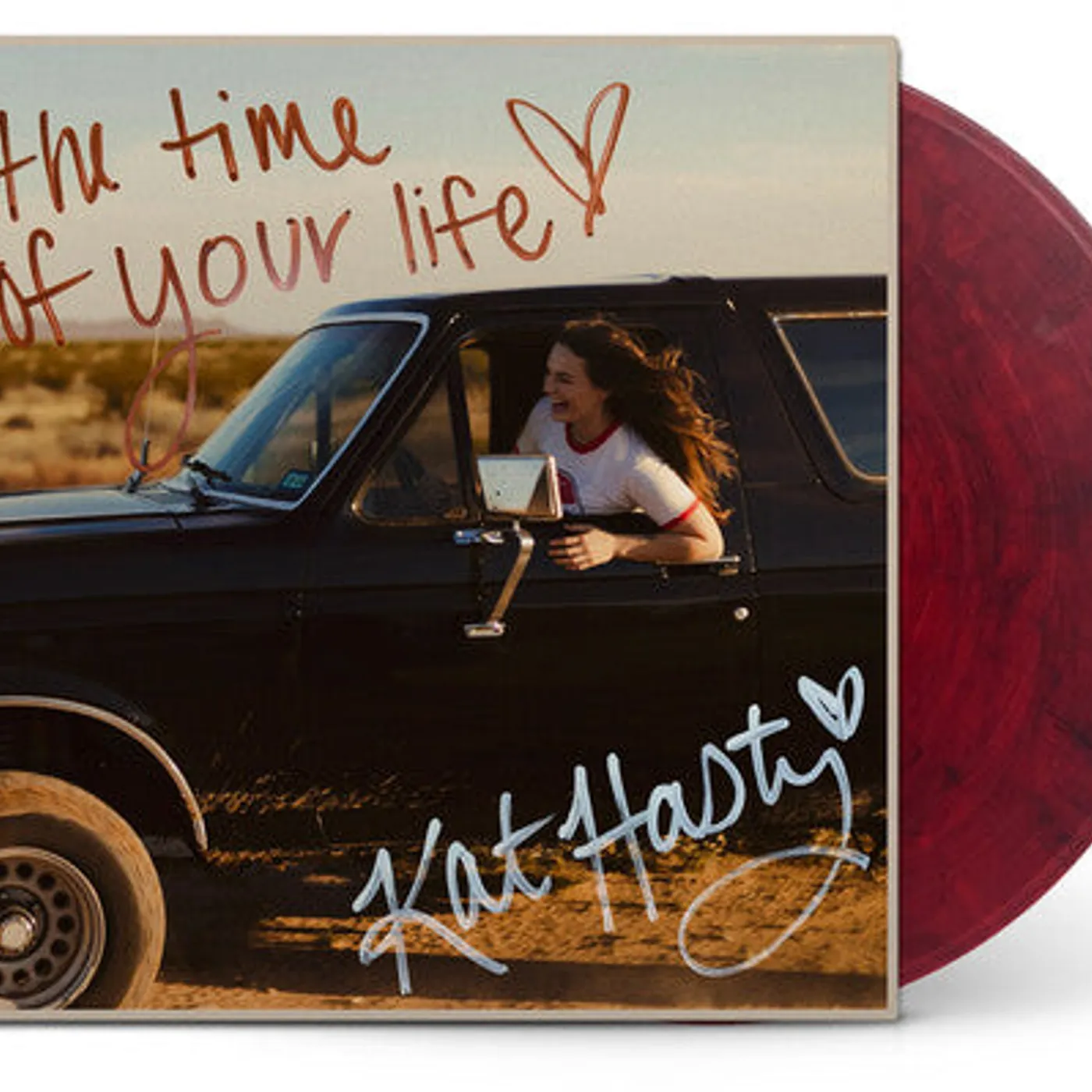 Kat Hasty LP Vinyl - Time Of Your Life (Blk) (Coloured Vinyl) (Maro)
