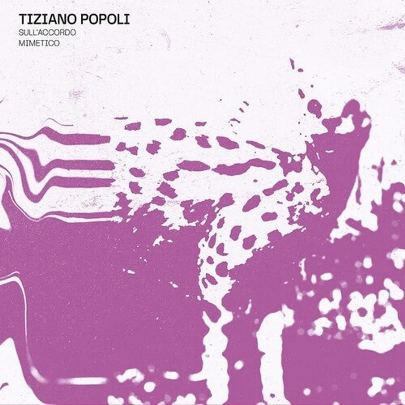 Tiziano Popoli LP Vinyl - Sull'Accordo Mimetico