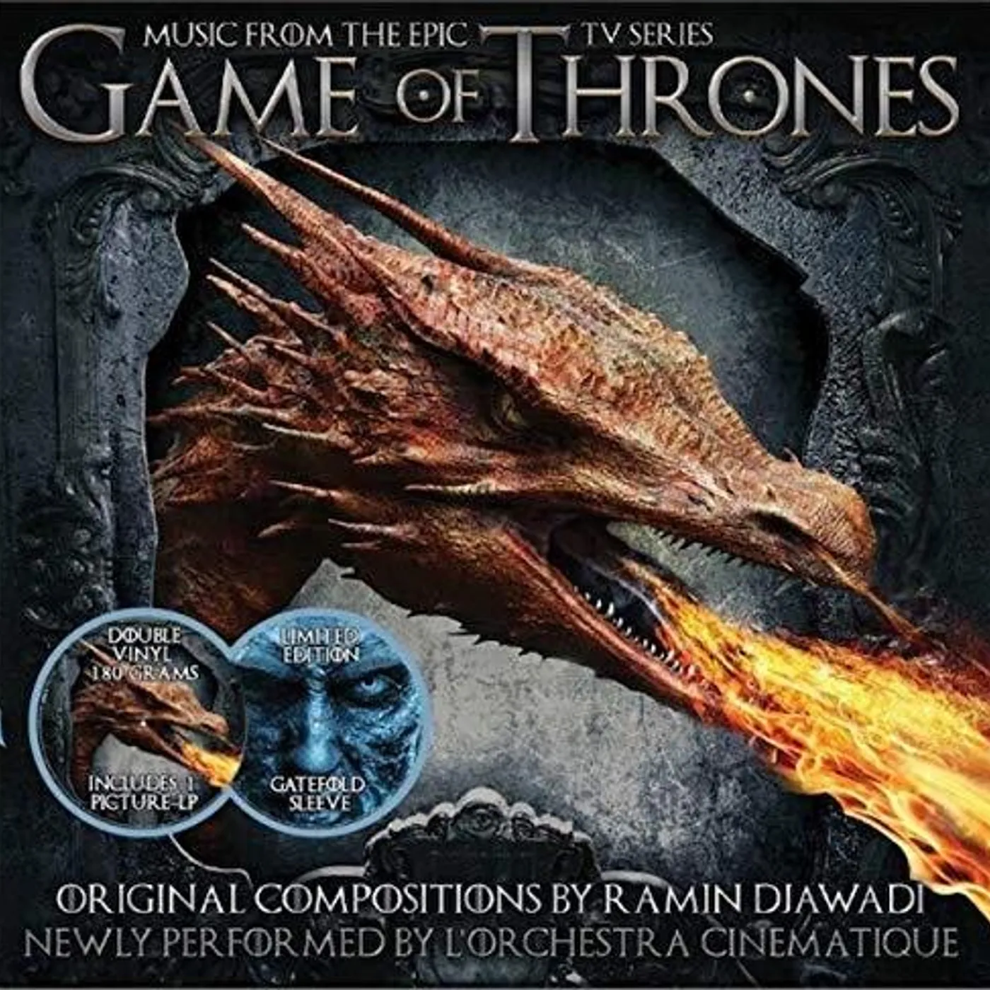 L'Orchestra Cinematique (Blk) (Gate Fold) (Ltd) (Ogv) LP Vinyl - Game Of Thrones: Music From The Tv Series Volume 1
