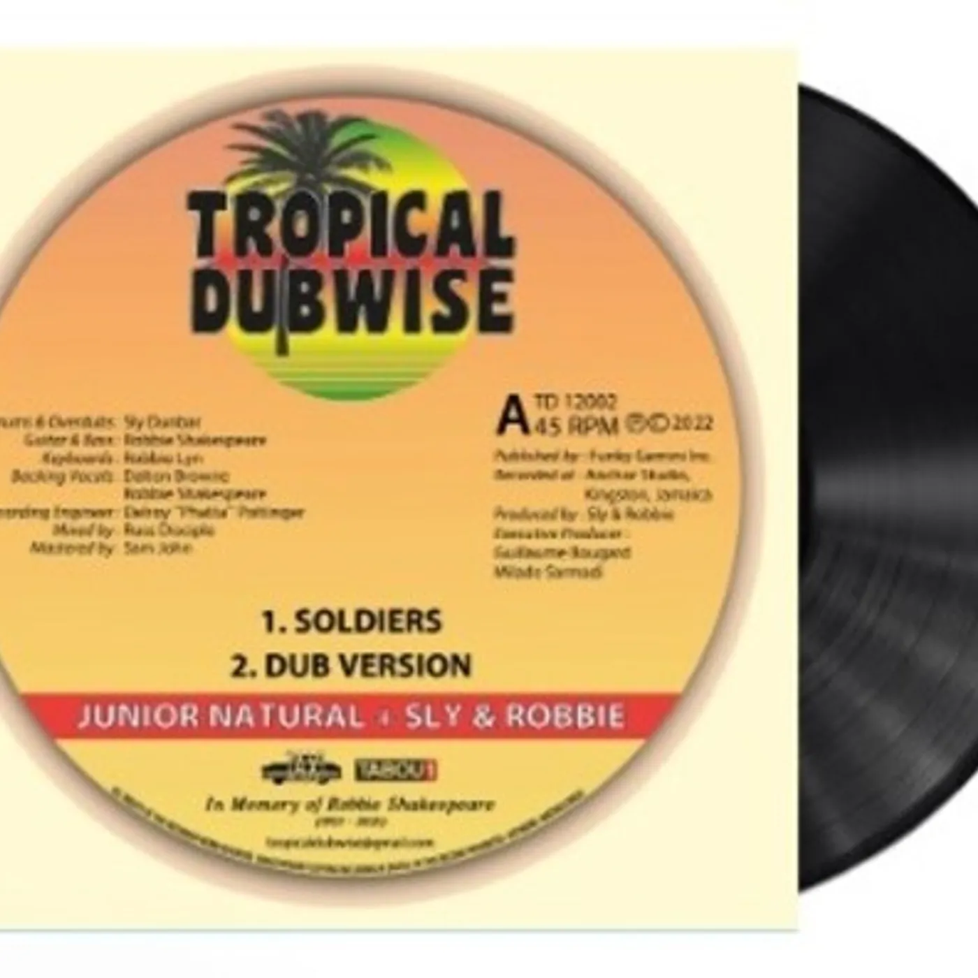 Junior Natural  LP Vinyl - Soldiers