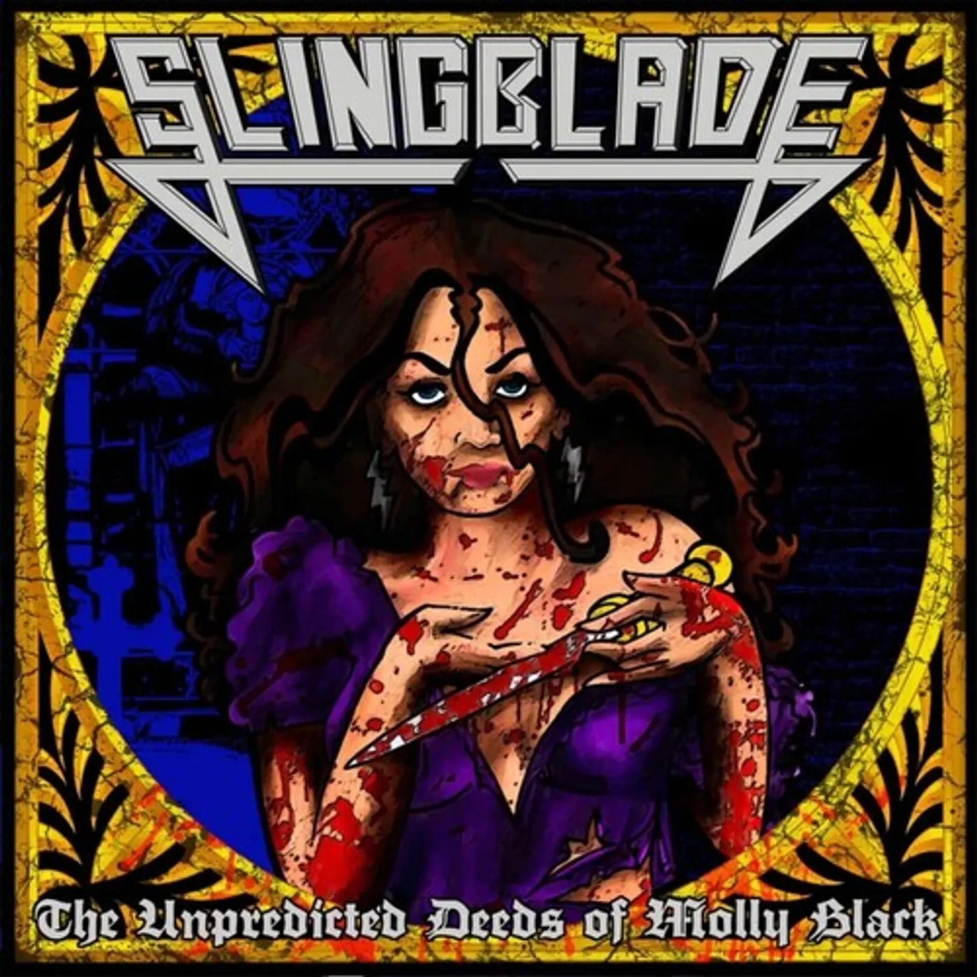 SlingBlade LP Vinyl - Unpredicted Deeds Of Molly Black (Coloured Vinyl) (Spla)