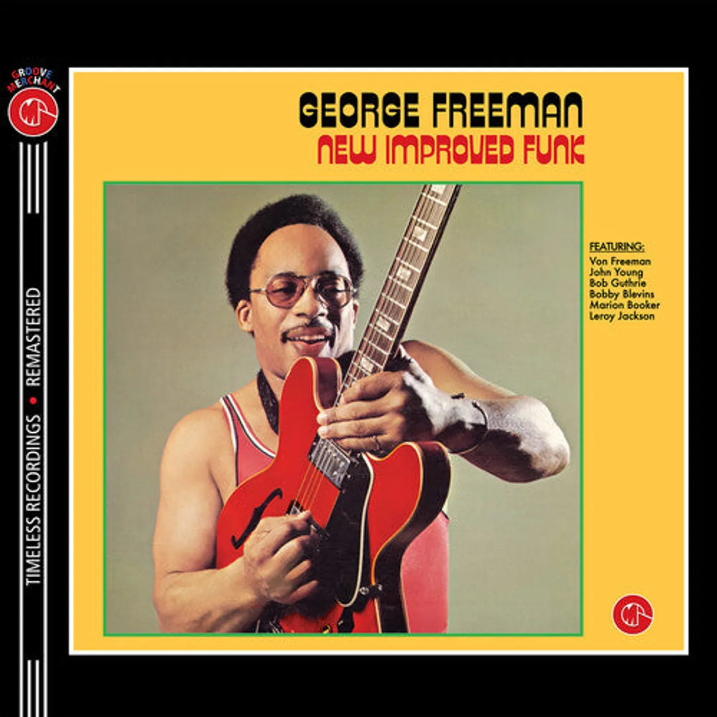 George Freeman LP Vinyl - New Improved Funk (Cvnl) (Ltd) (Ylw) (Osgv) (Can)