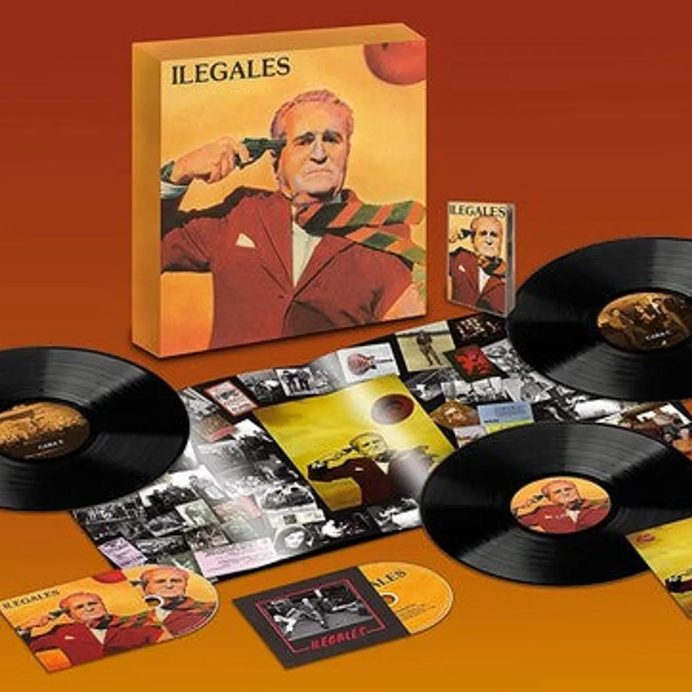 Ilegales LP Vinyl - Ilegales (W/Cd) (W/Cassette) (Box) (Ltd) (Auto)