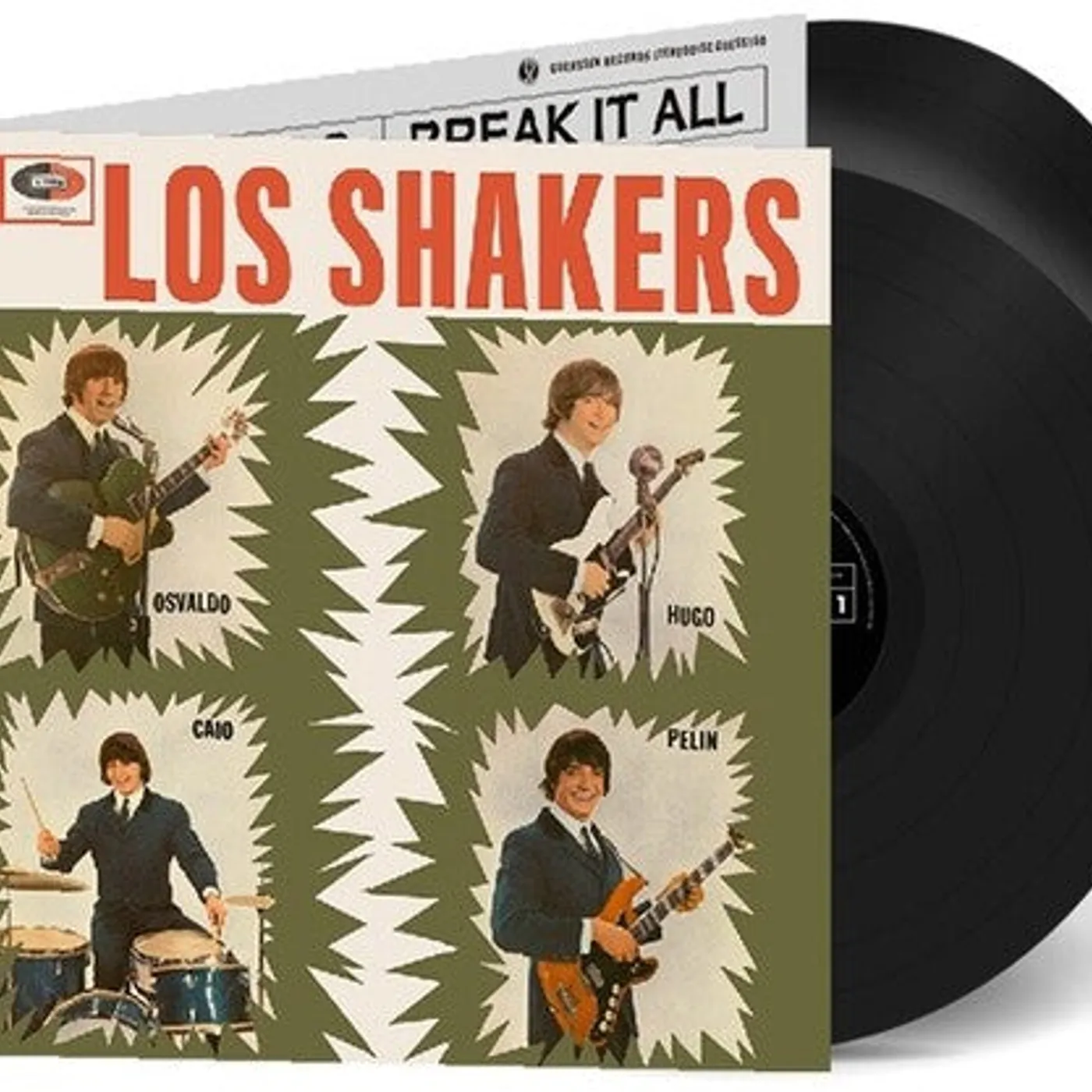 Los Shakers LP Vinyl - Los Shakers / Break It All (2Pk)